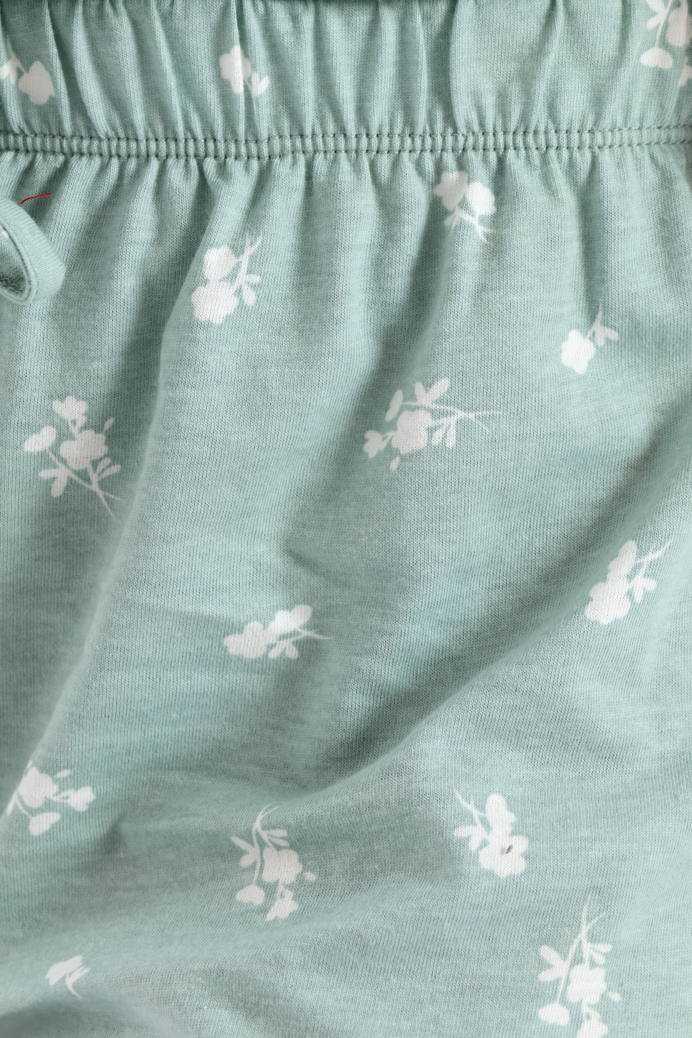 Ditsy Knit Short Set - Duck Egg - Image 3