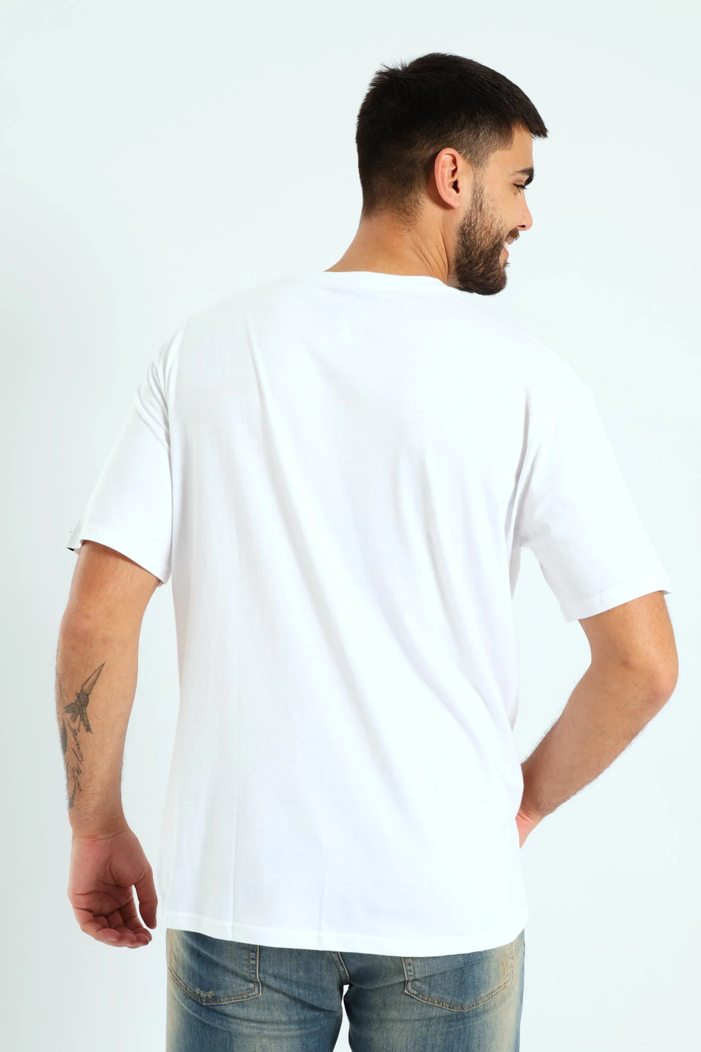 Dna Clicker Tee - White - Image 4