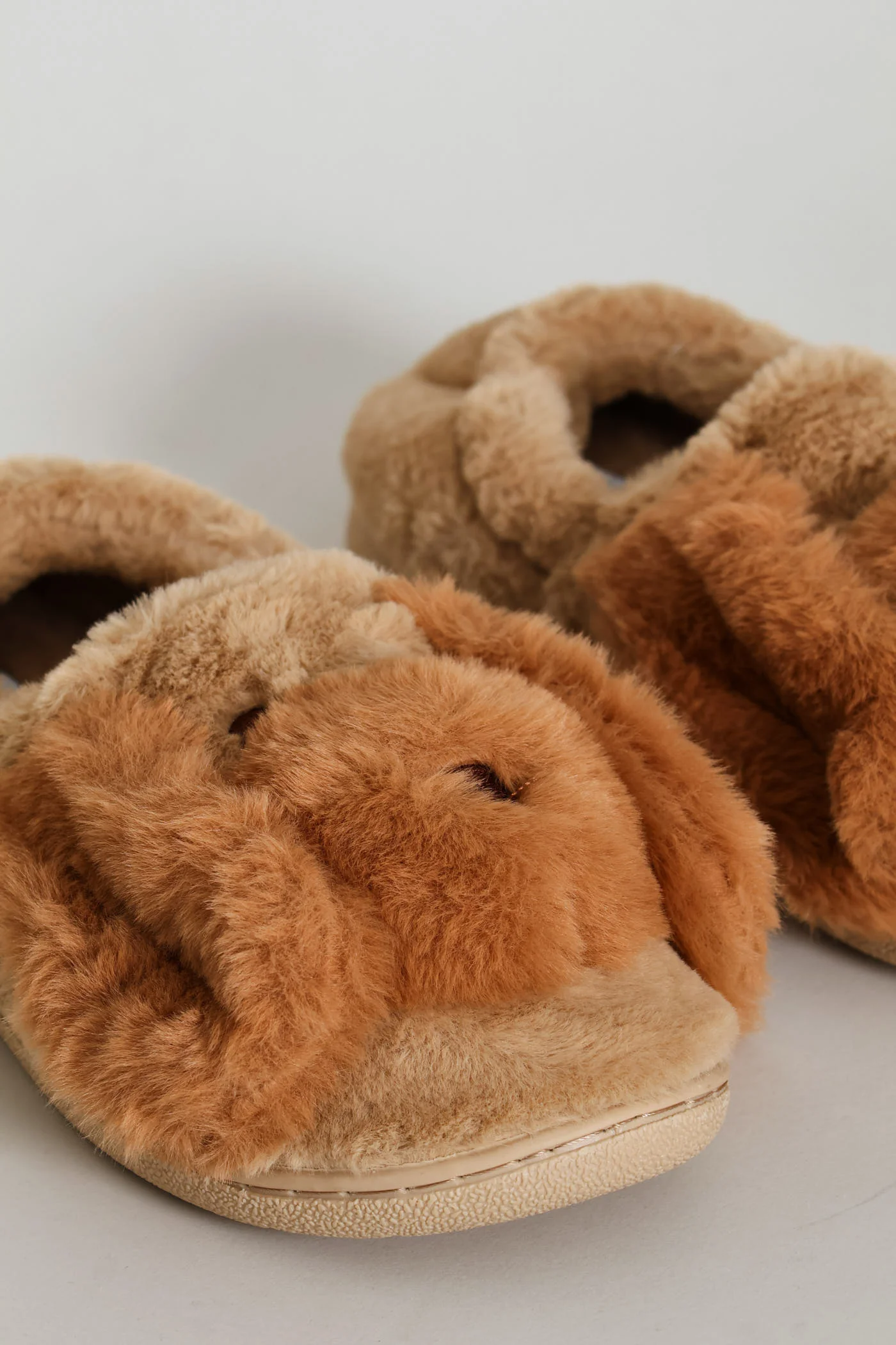 Doggy Novelty Slipper - Stone - Image 2