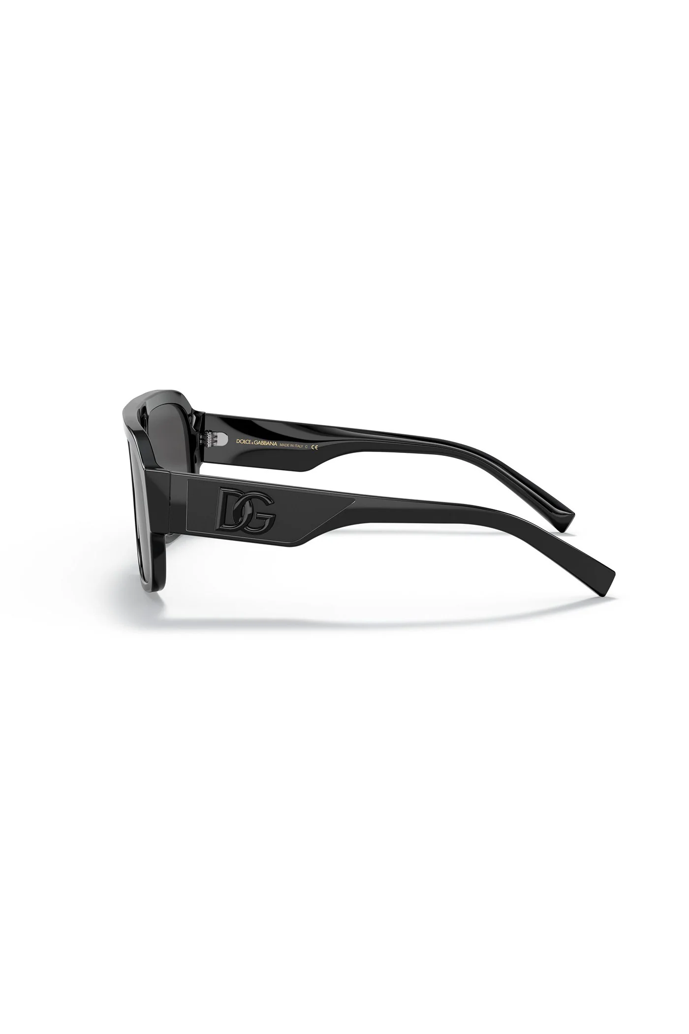 Square Frame Sunglasses - Black - Image 3