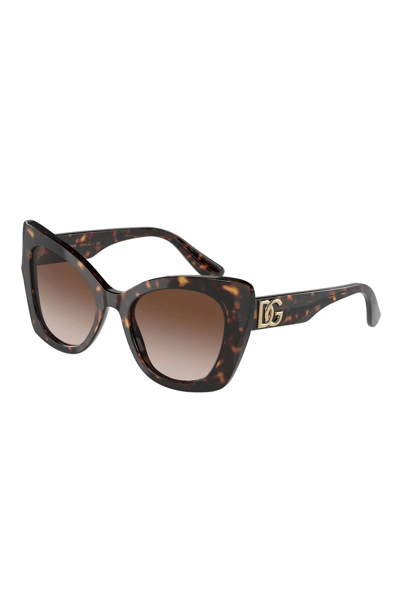 Cat Eye Frame Sunglasses - Tortoise Shell - Image 2