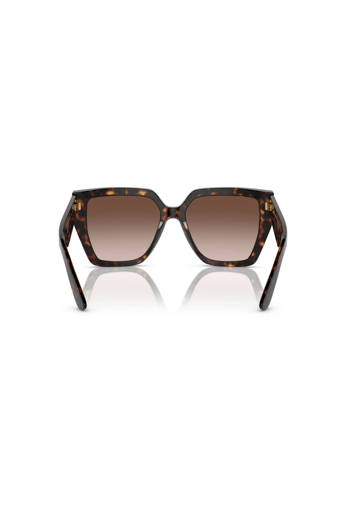Square Frame Sunglasses  - Tortoise Shell - Image 4
