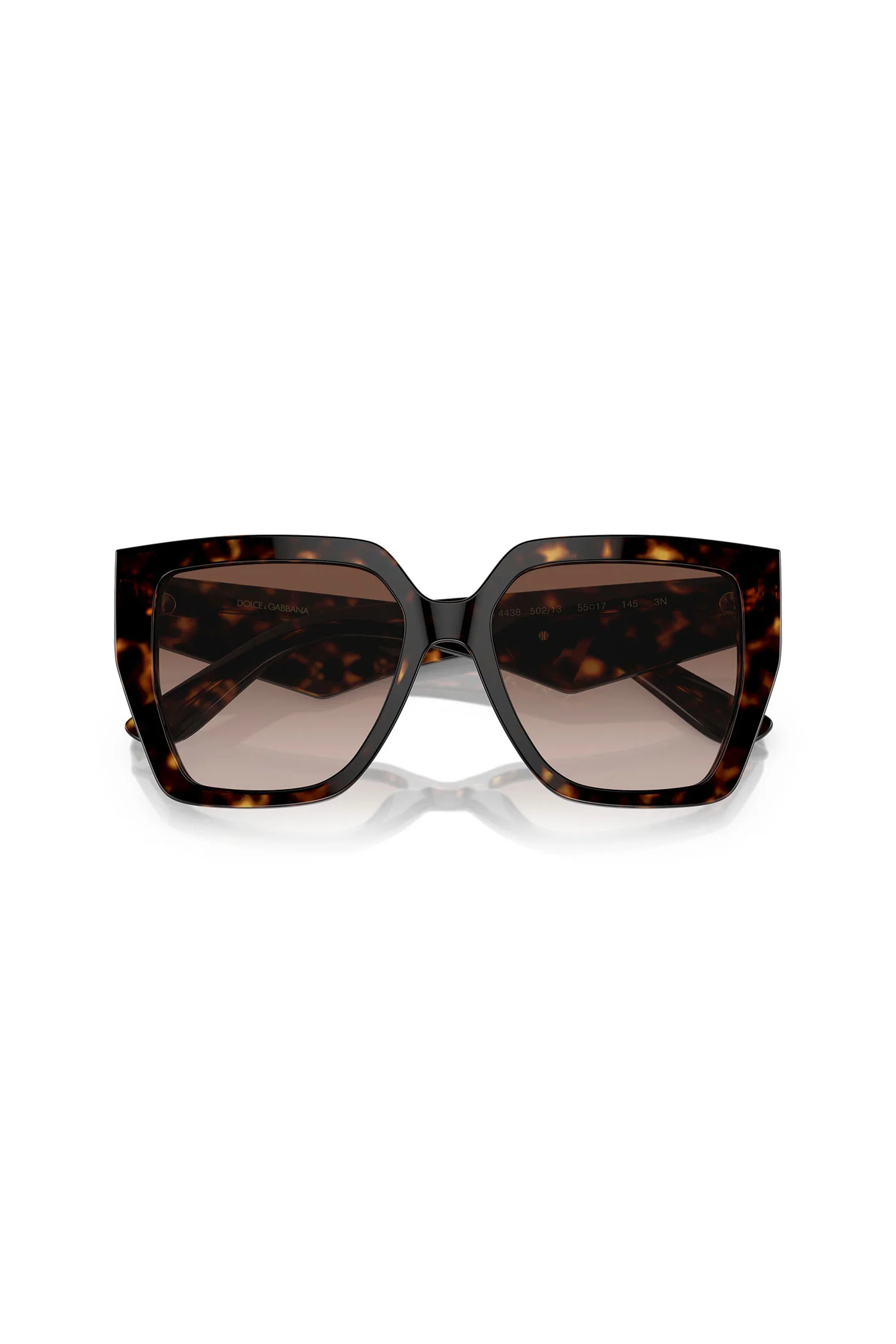 Square Frame Sunglasses  - Tortoise Shell - Image 5
