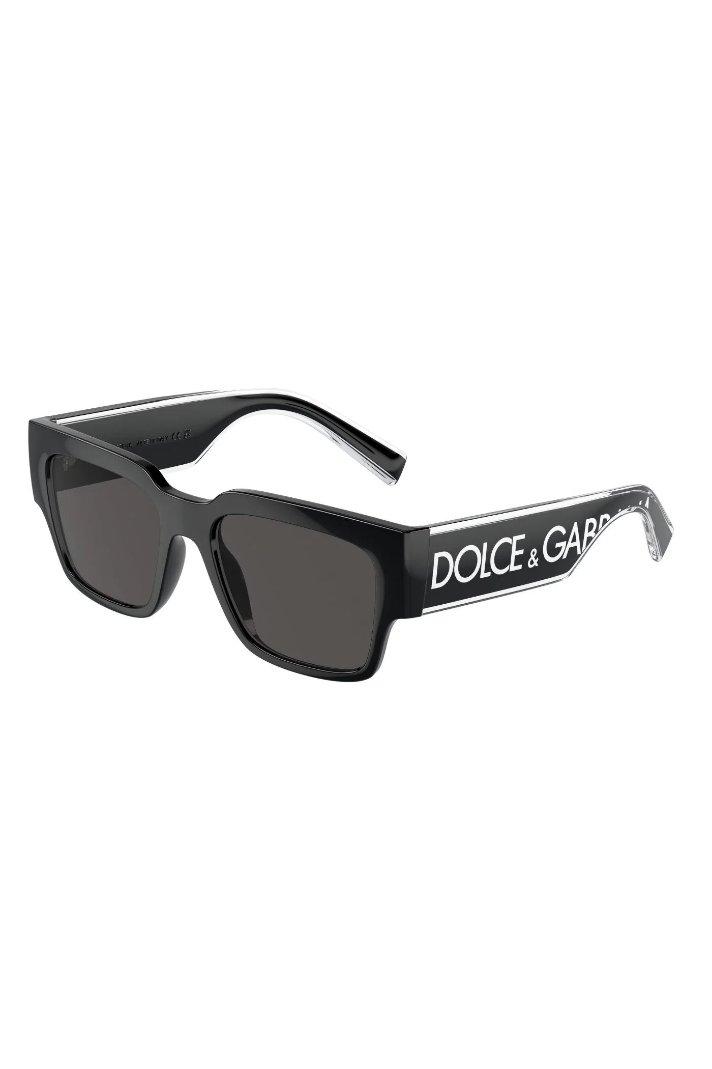 Dolce & Gabbana Side Logo Sunglasses - Black - Image 2