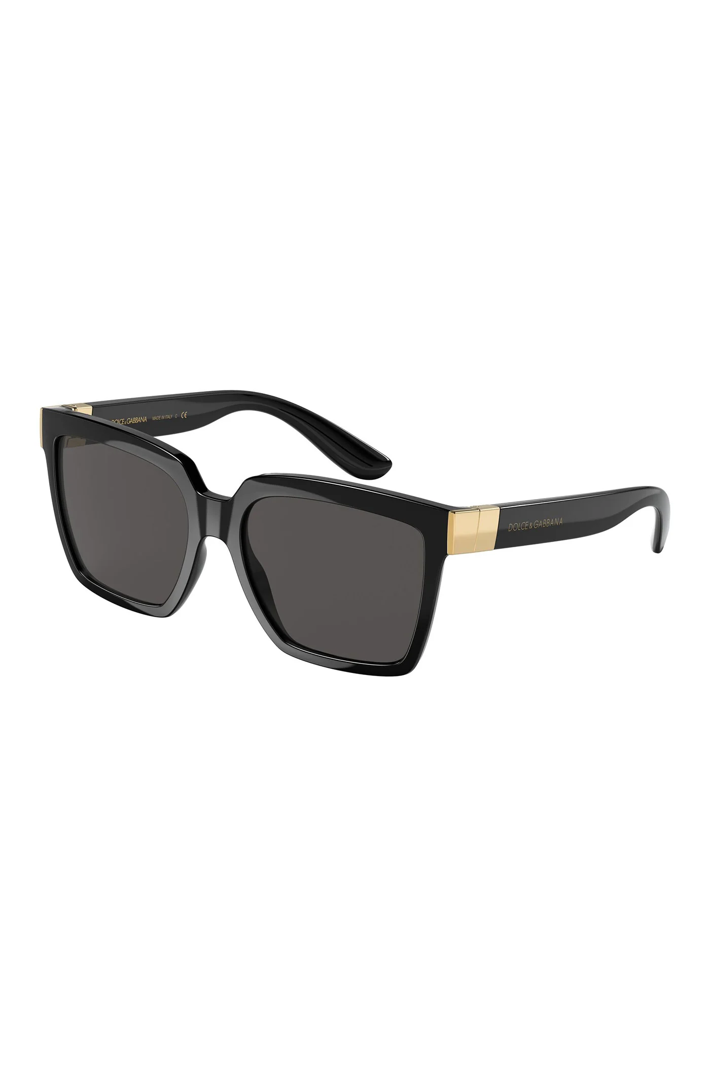 Square Frame Sunglasses - Black - Image 2
