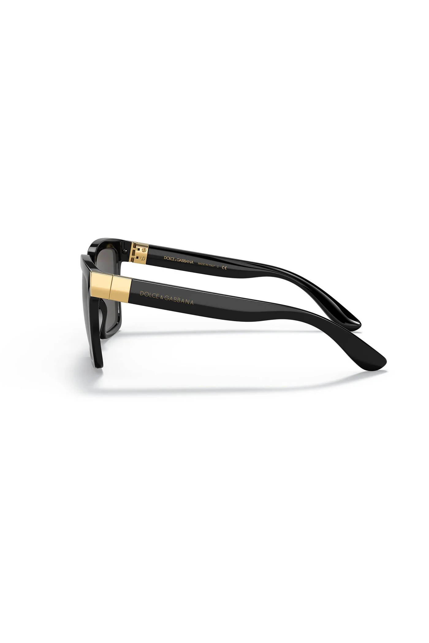 Square Frame Sunglasses - Black - Image 3