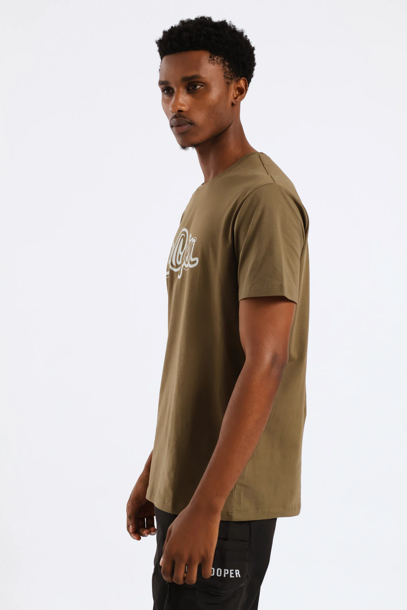 Dominic Tee - Olive - Image 3