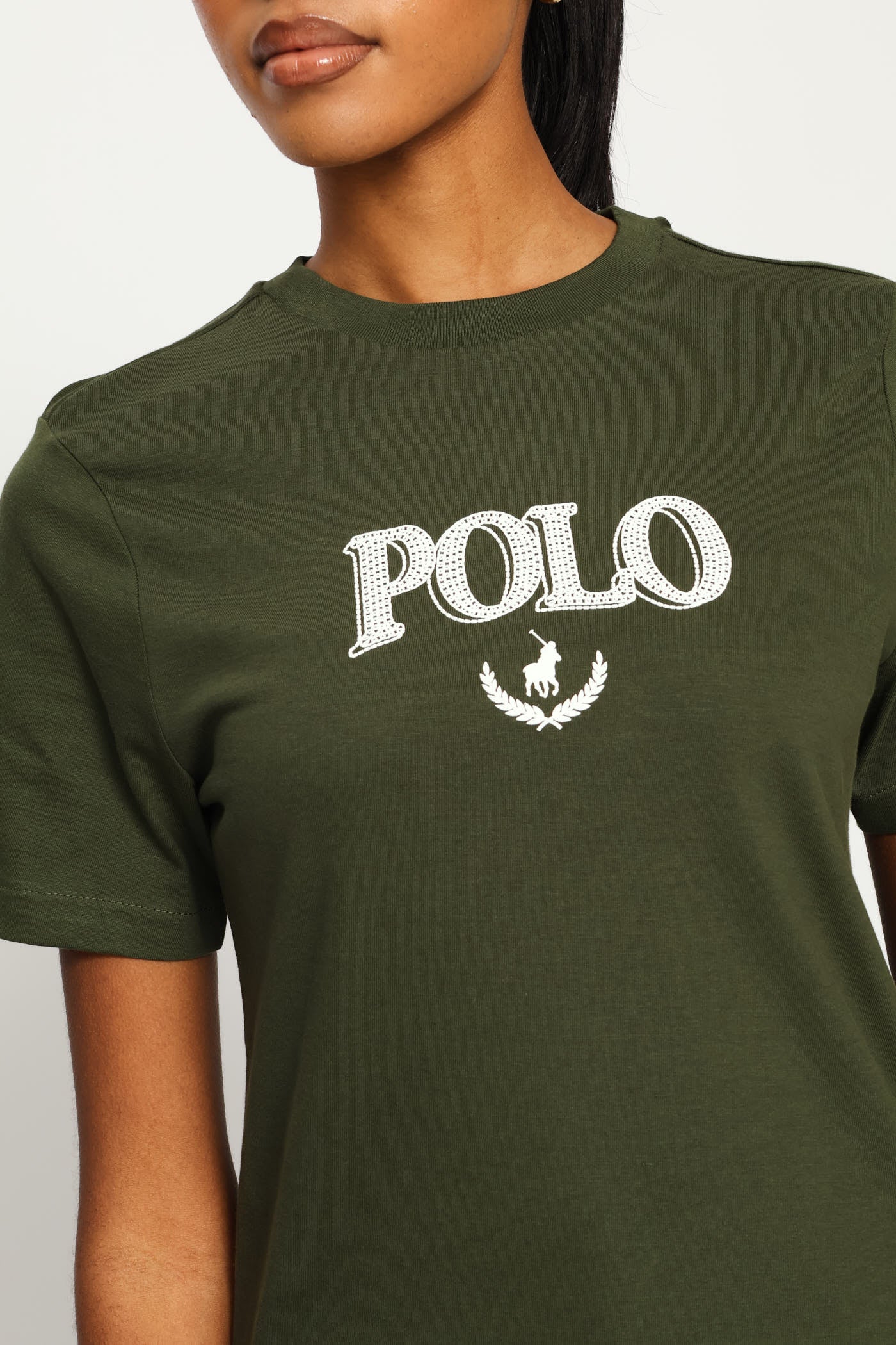 Donna T-Shirt - Olive - Image 2