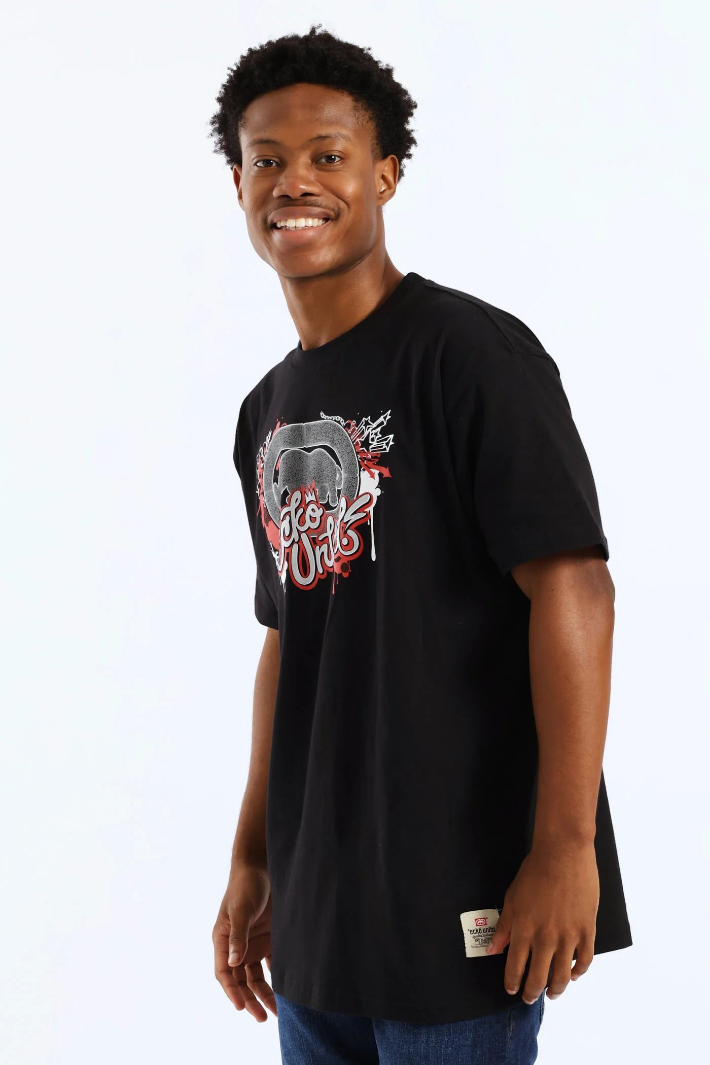 Doodle Tee - Black - Image 3