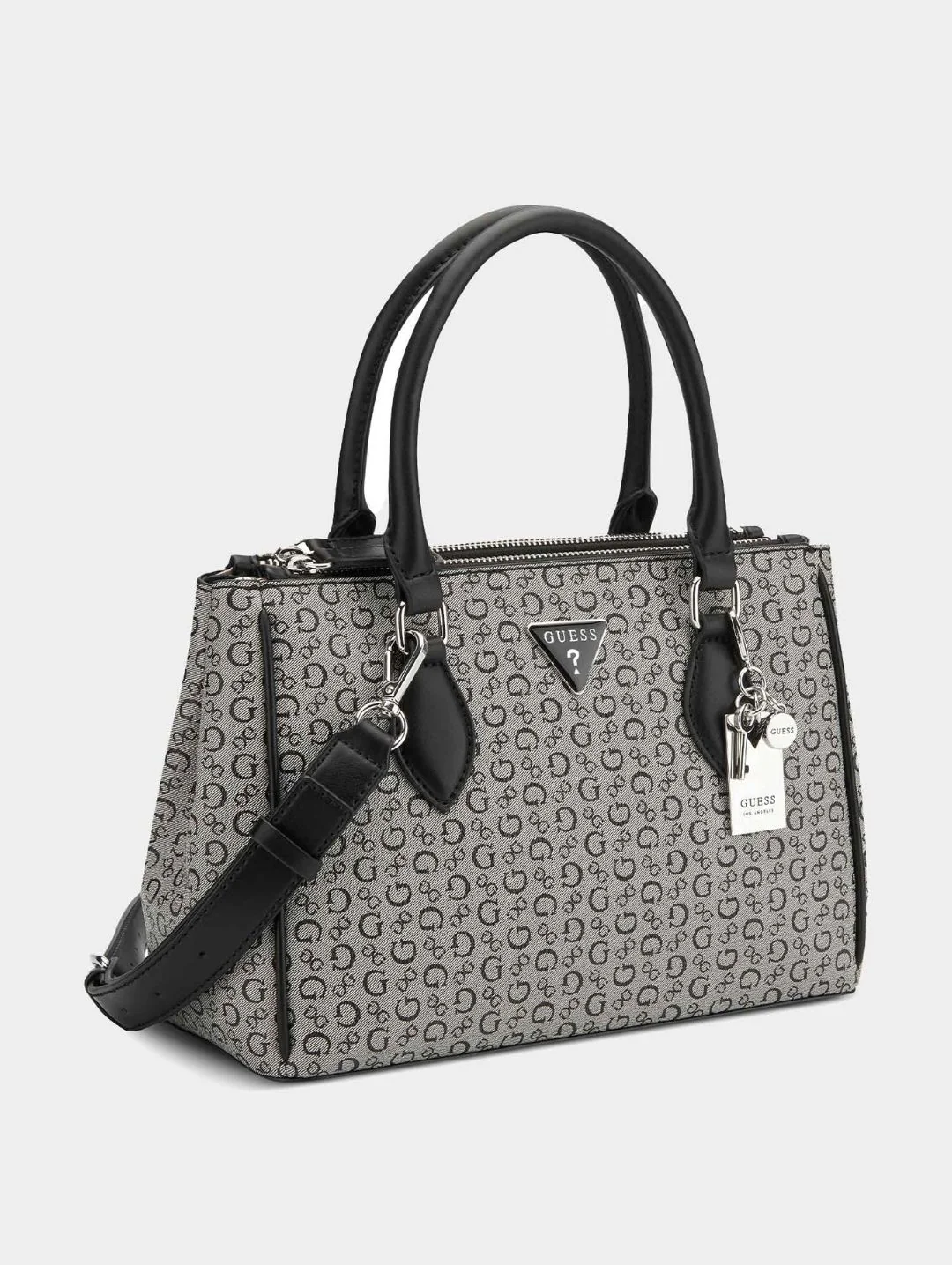 Doretta Satchel Bag - Black - Image 2