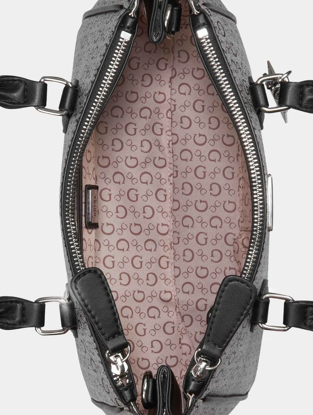 Doretta Satchel Bag - Black - Image 4