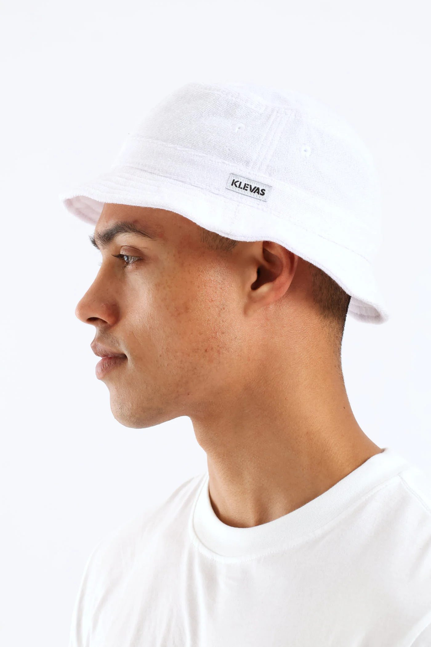 Dots Bucket Hat - White - Image 2