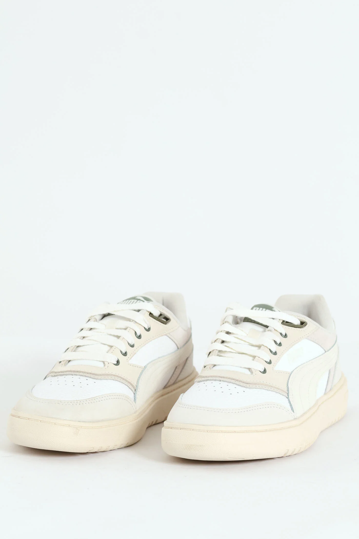 Double Court Mix Sneaker - White - Image 5