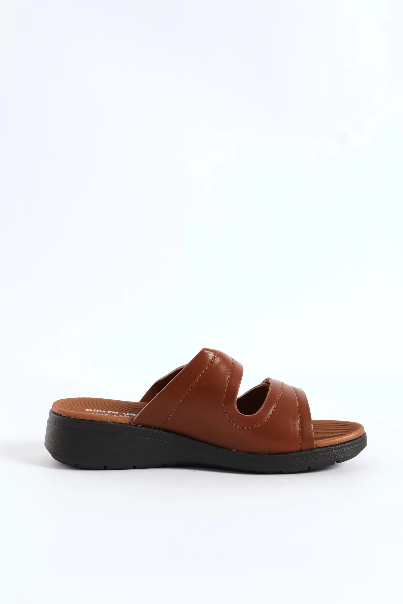 Double Strap Sandal - Brown - Image 4