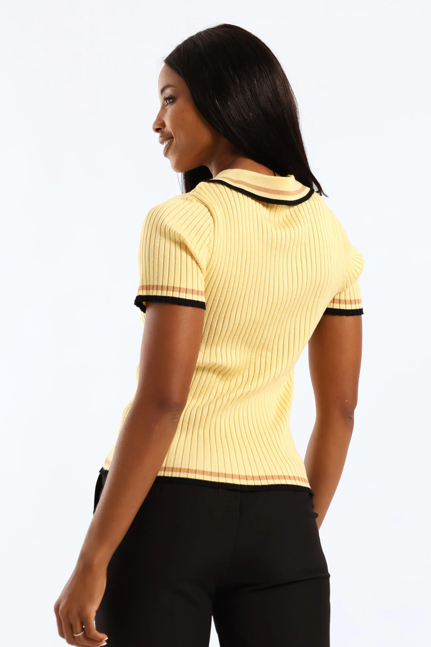 Double Tipped Golfer Tee - Pastel Yellow - Image 4