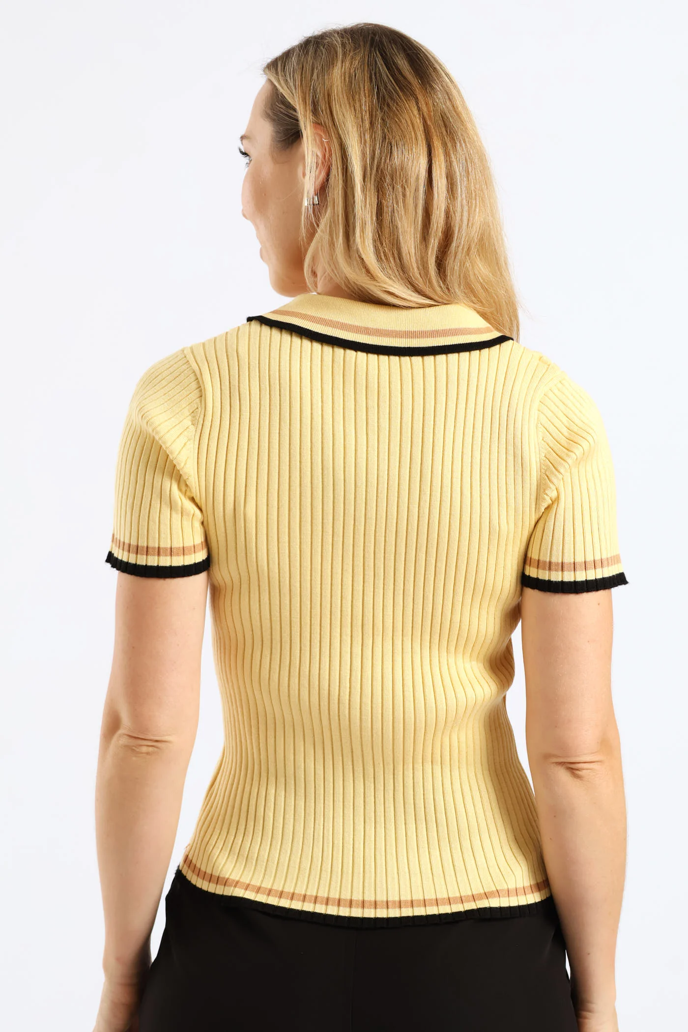 Double Tipped Golfer Tee - Pastel Yellow - Image 5