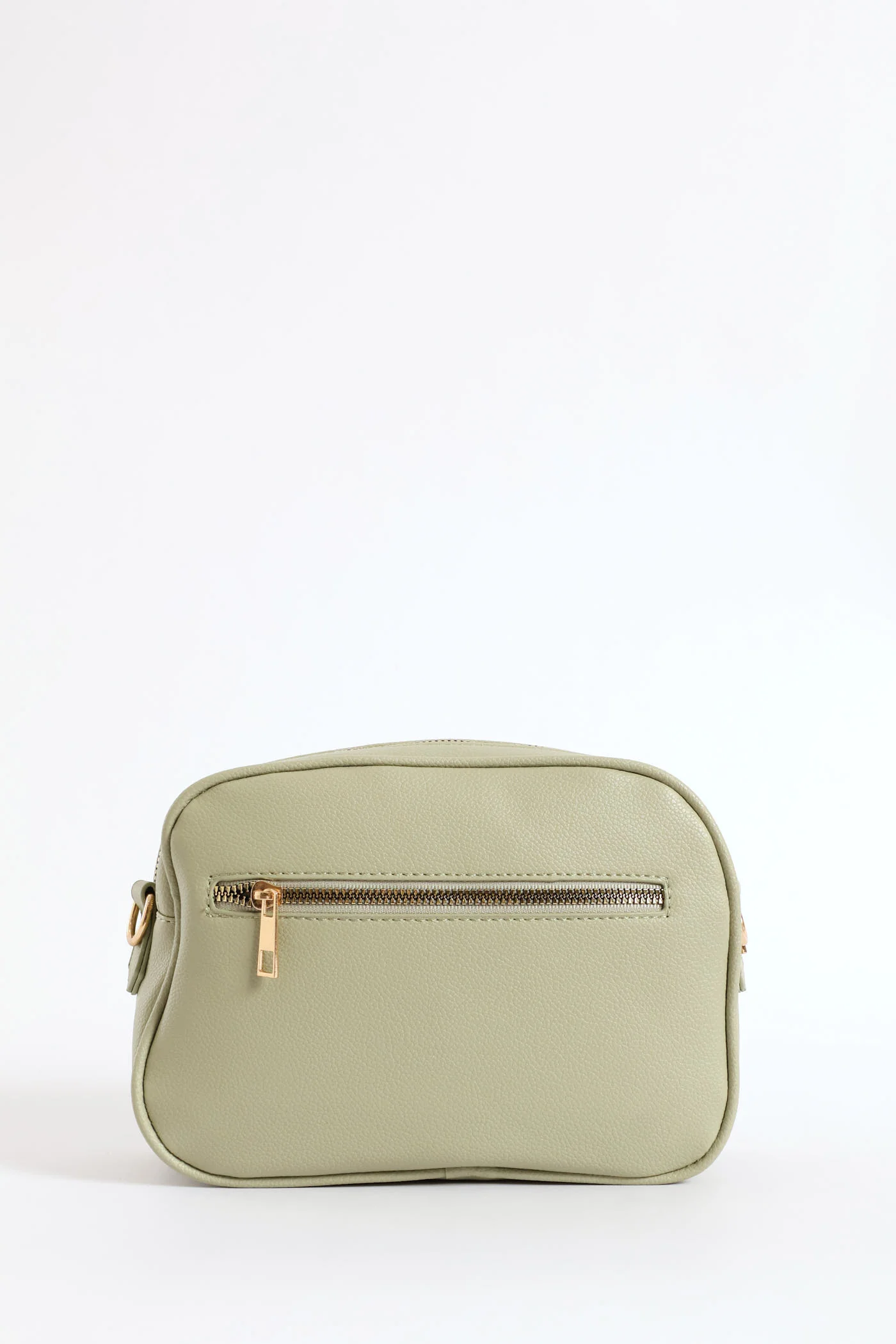 Double Top Zip Camera Bag - Sage - Image 3