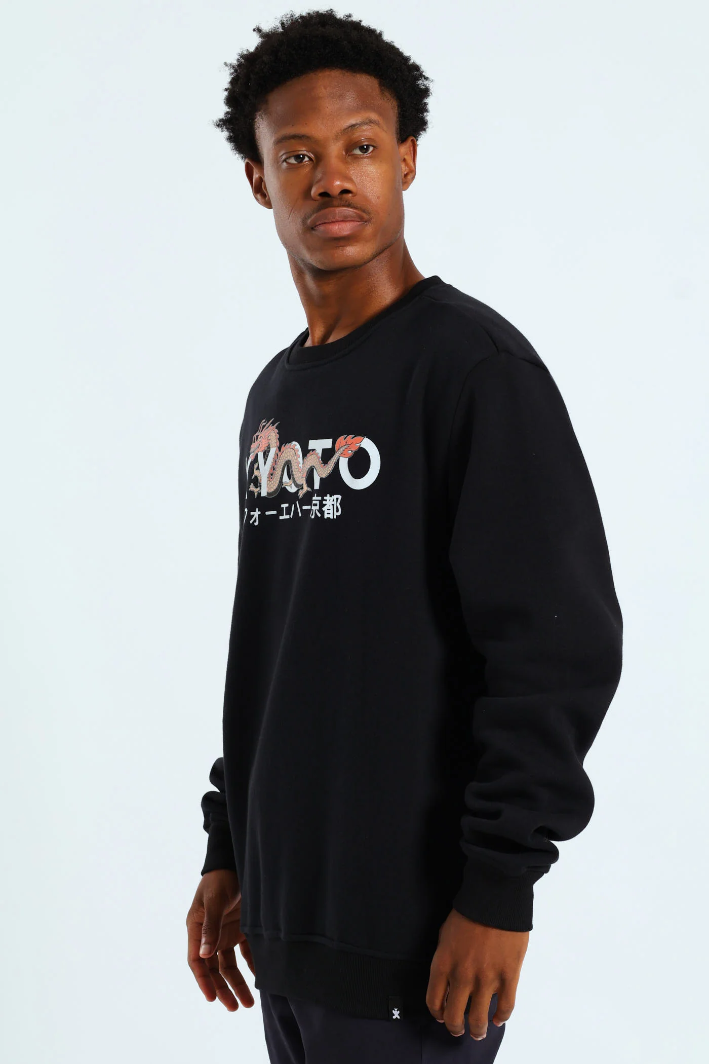 Dragon Crew Sweater - Black - Image 4