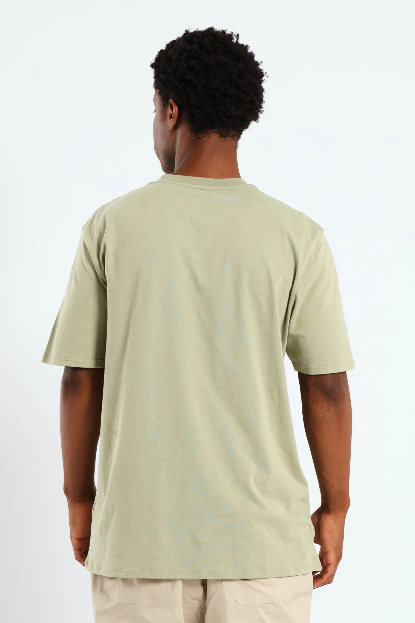 Dragon Print Tee - Sage - Image 4