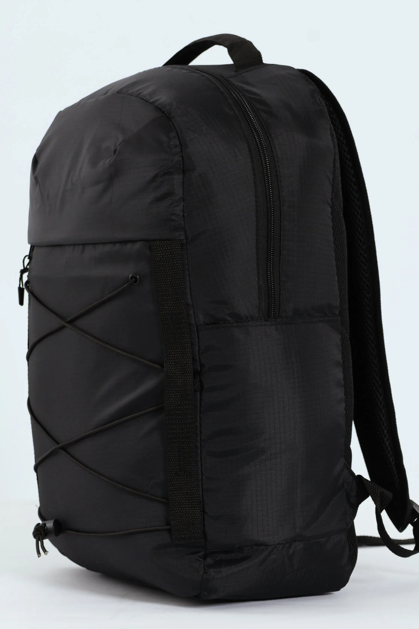 Drawstring Backpack - Black - Image 6