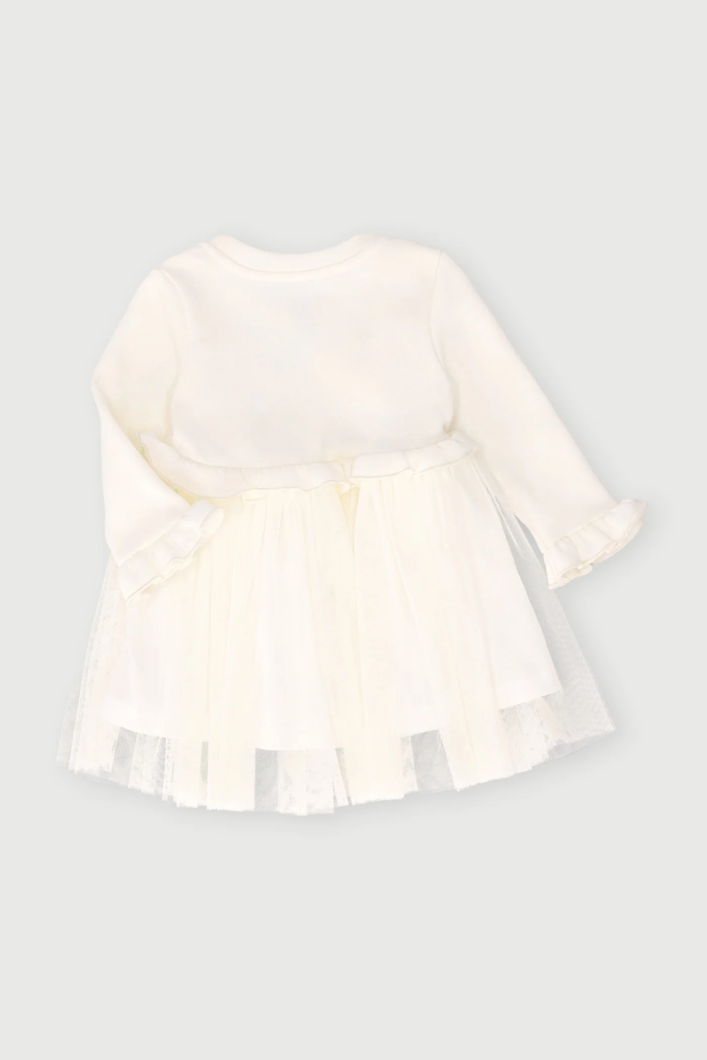 Dress Combo Mesh   - Cream - Image 2