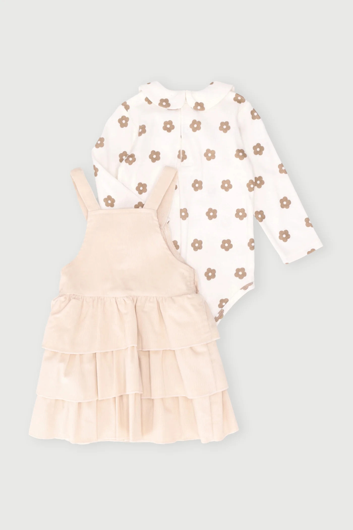 Dress Pinni Cord  - Cream - Image 2