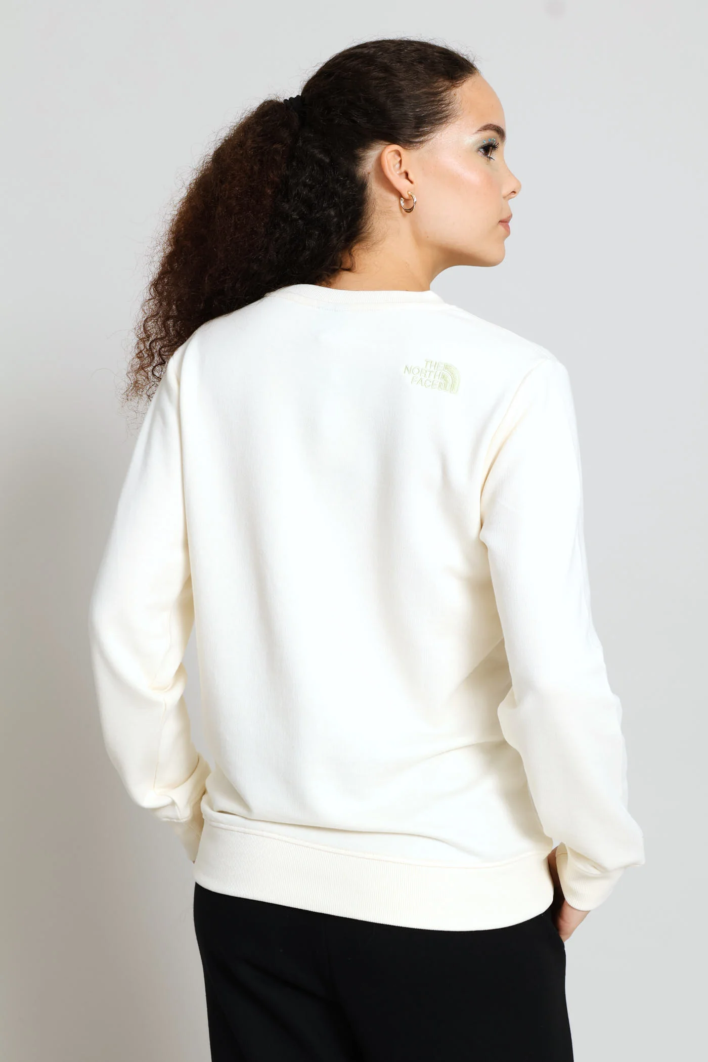 Drew Peak Light Regular Crew Top - Cream - Image 4
