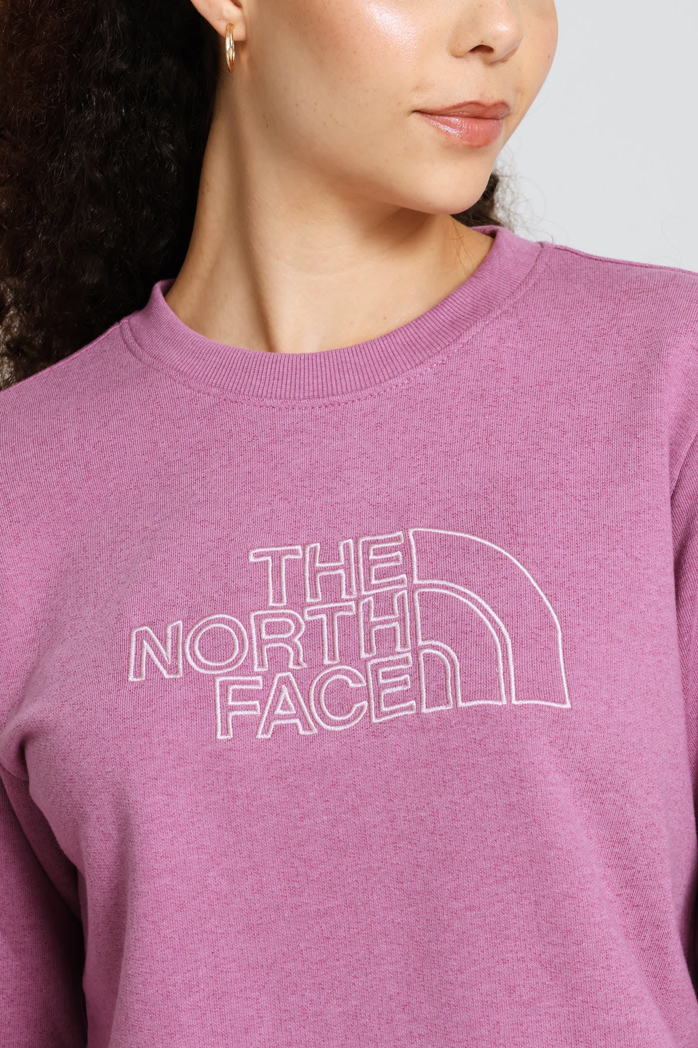 Drew Peak Light Regular Crew Top - Lilac - Image 2