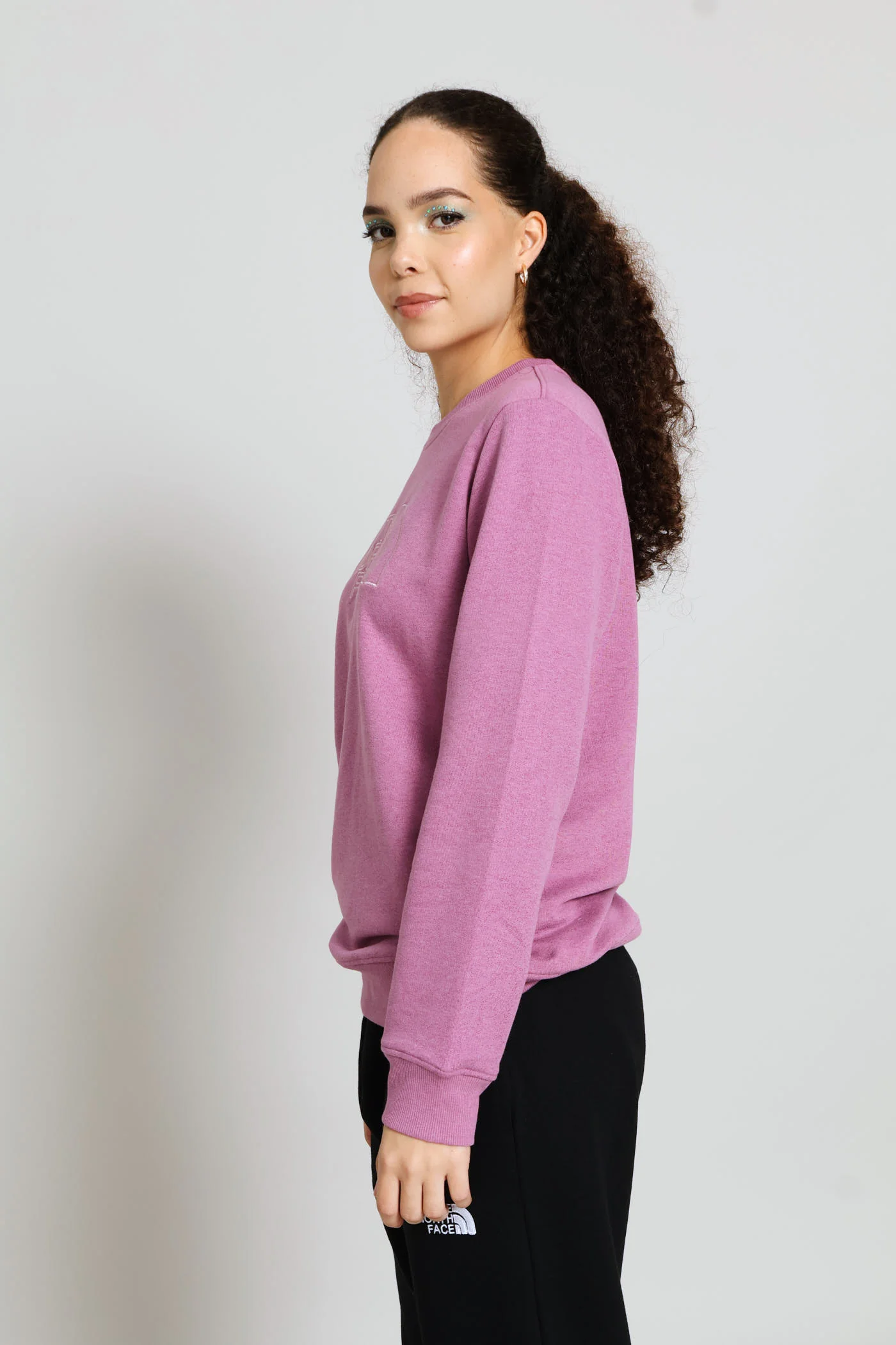 Drew Peak Light Regular Crew Top - Lilac - Image 3