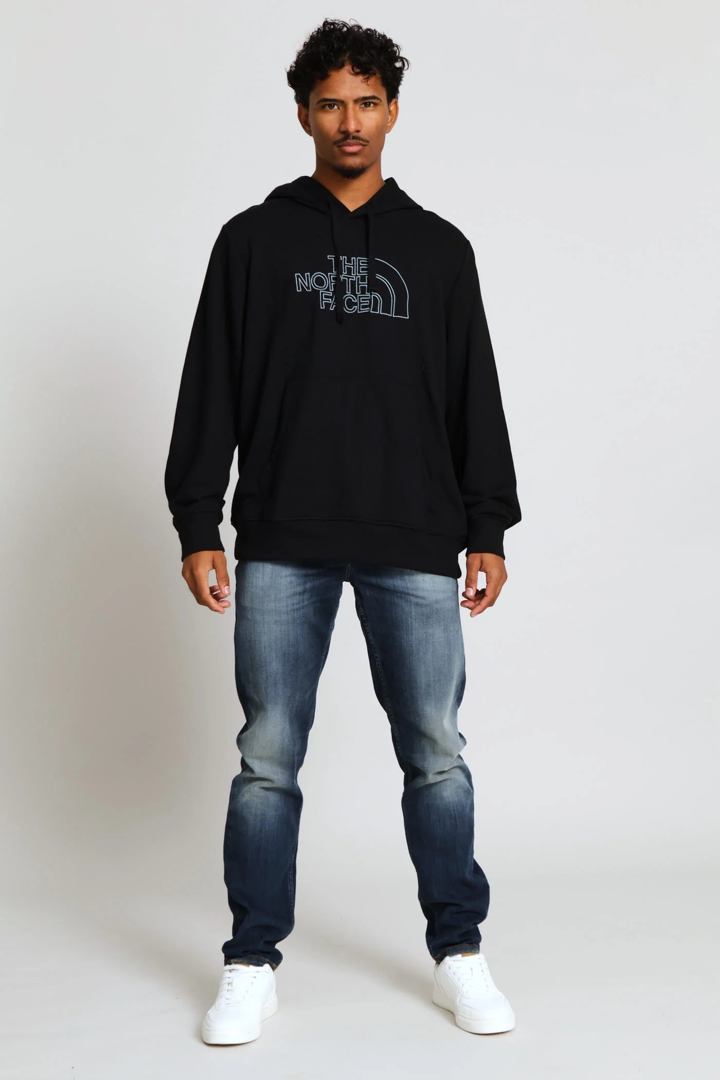 Drew Peak Light Regular Hoodie - Black - Image 6