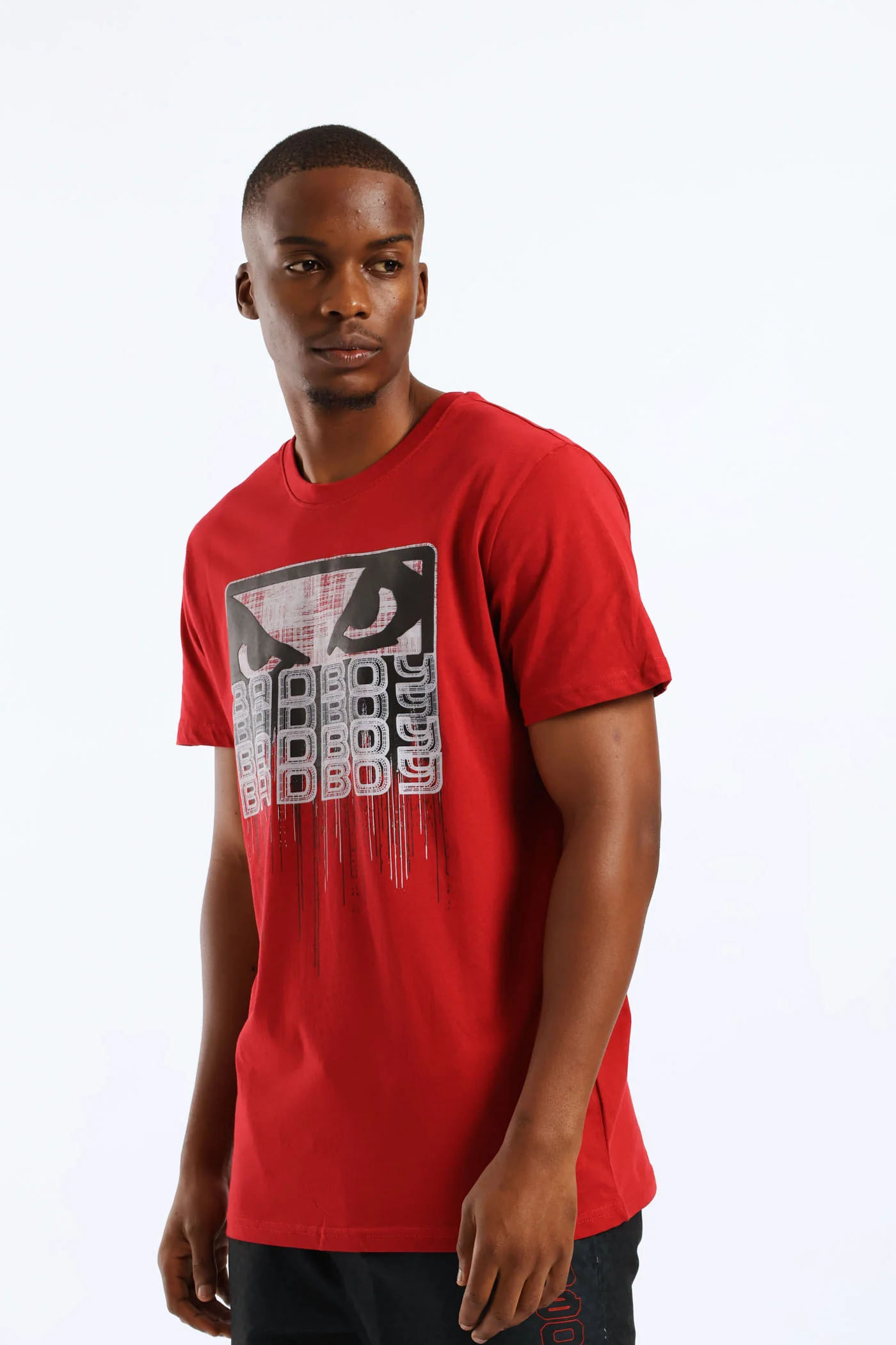 Drip Logo Tee - Red - Image 4
