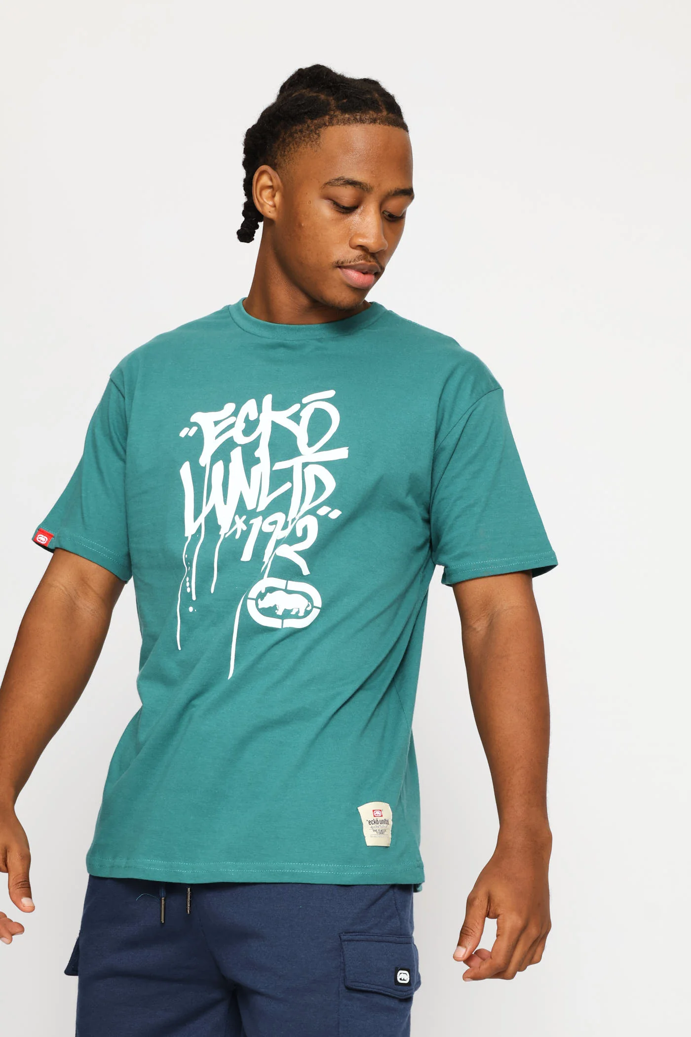 Drip Tee - Teal - Image 3