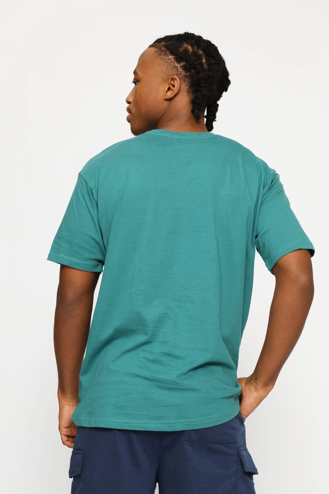 Drip Tee - Teal - Image 4