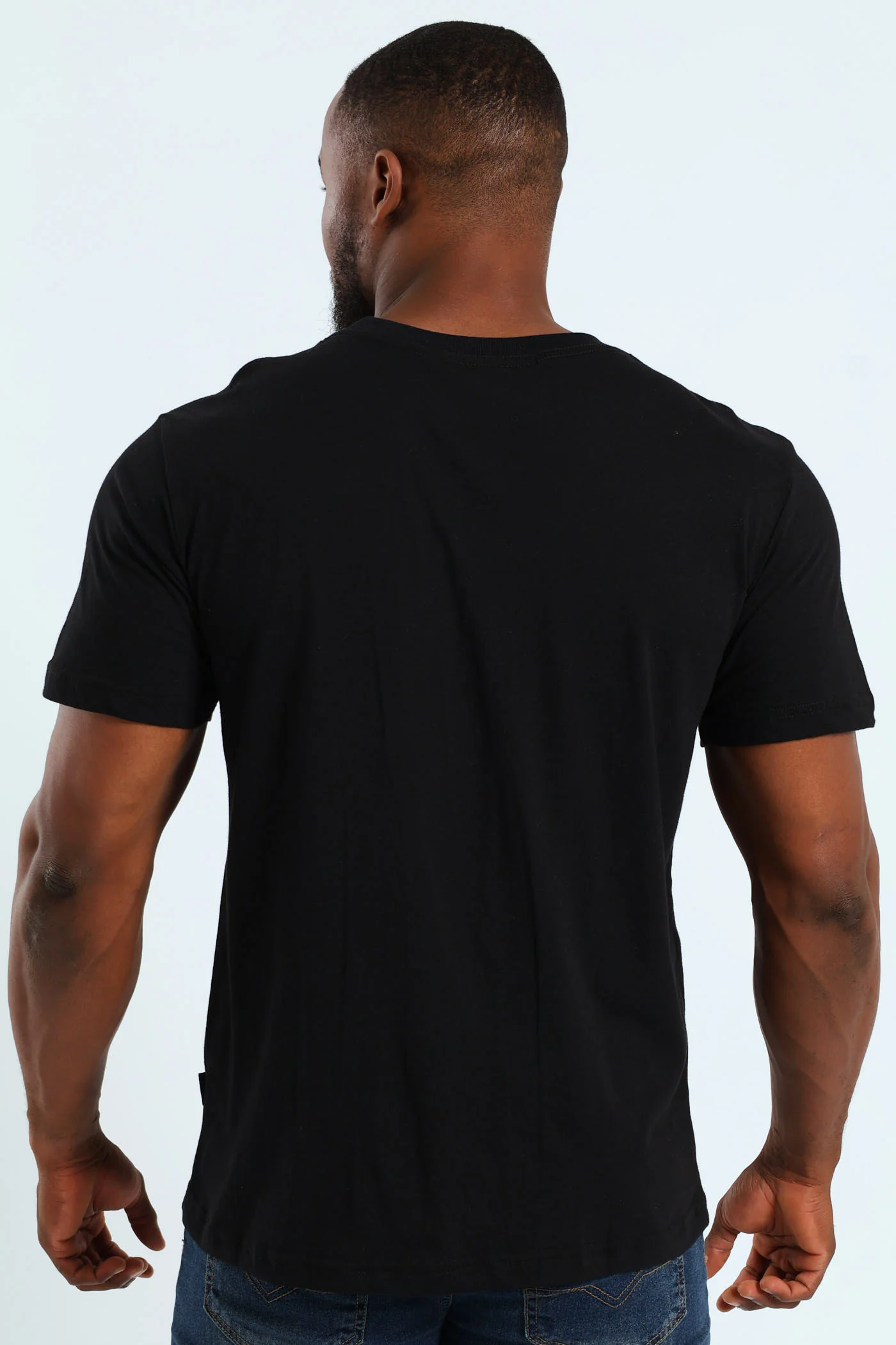 Durability Photo Front Print Tee - Black - Image 3