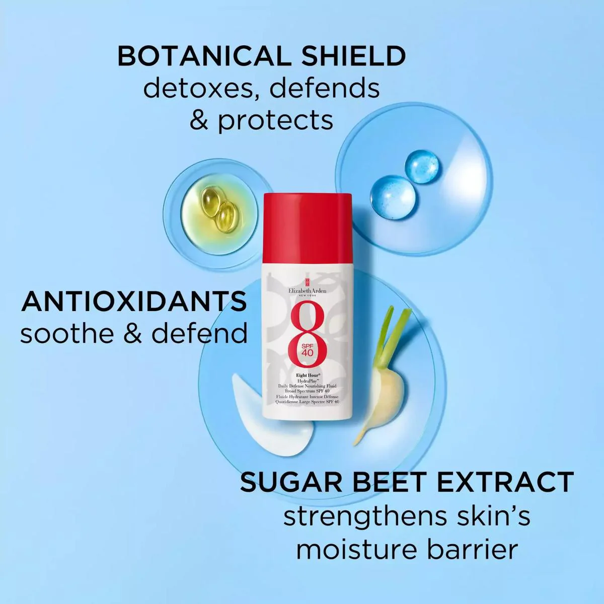 Eight Hour® HydraPlay™ Daily Defense Nourishing Fluid Broad Spectrum SPF40 - Image 4