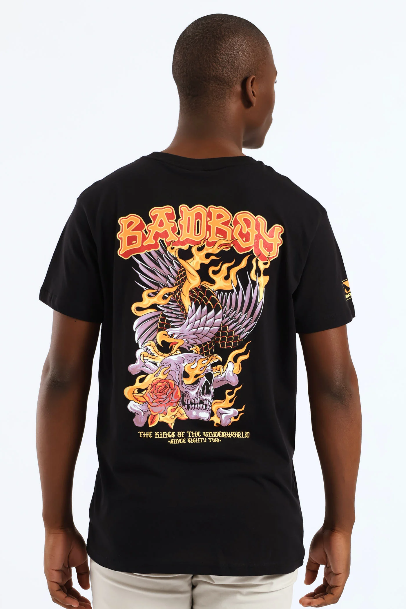 Eagle Skull Tee - Black - Image 2