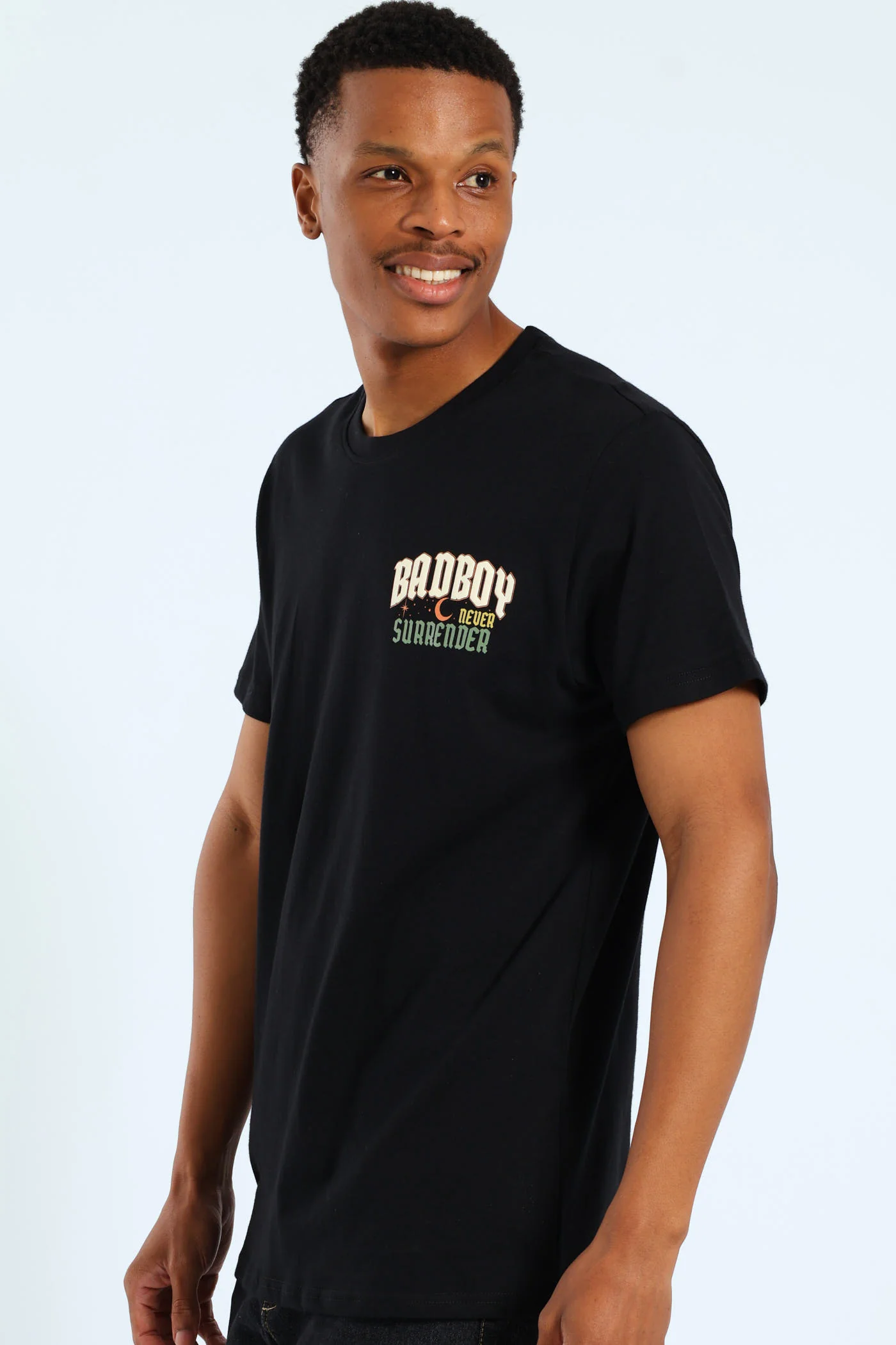 Eagle Surrender Tee - Black - Image 4