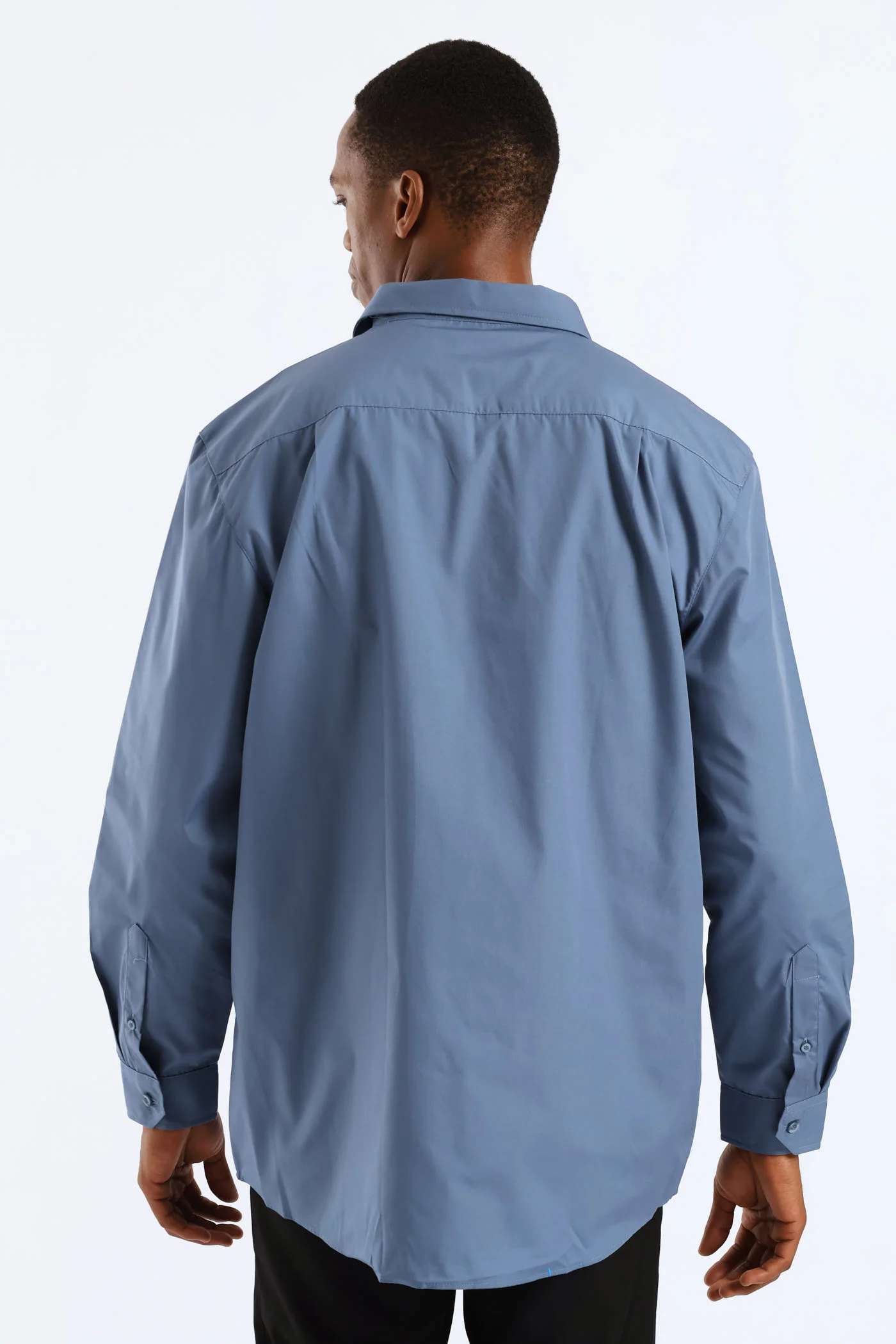 Easy Care Long Sleeve Shirt - Petrol - Image 4