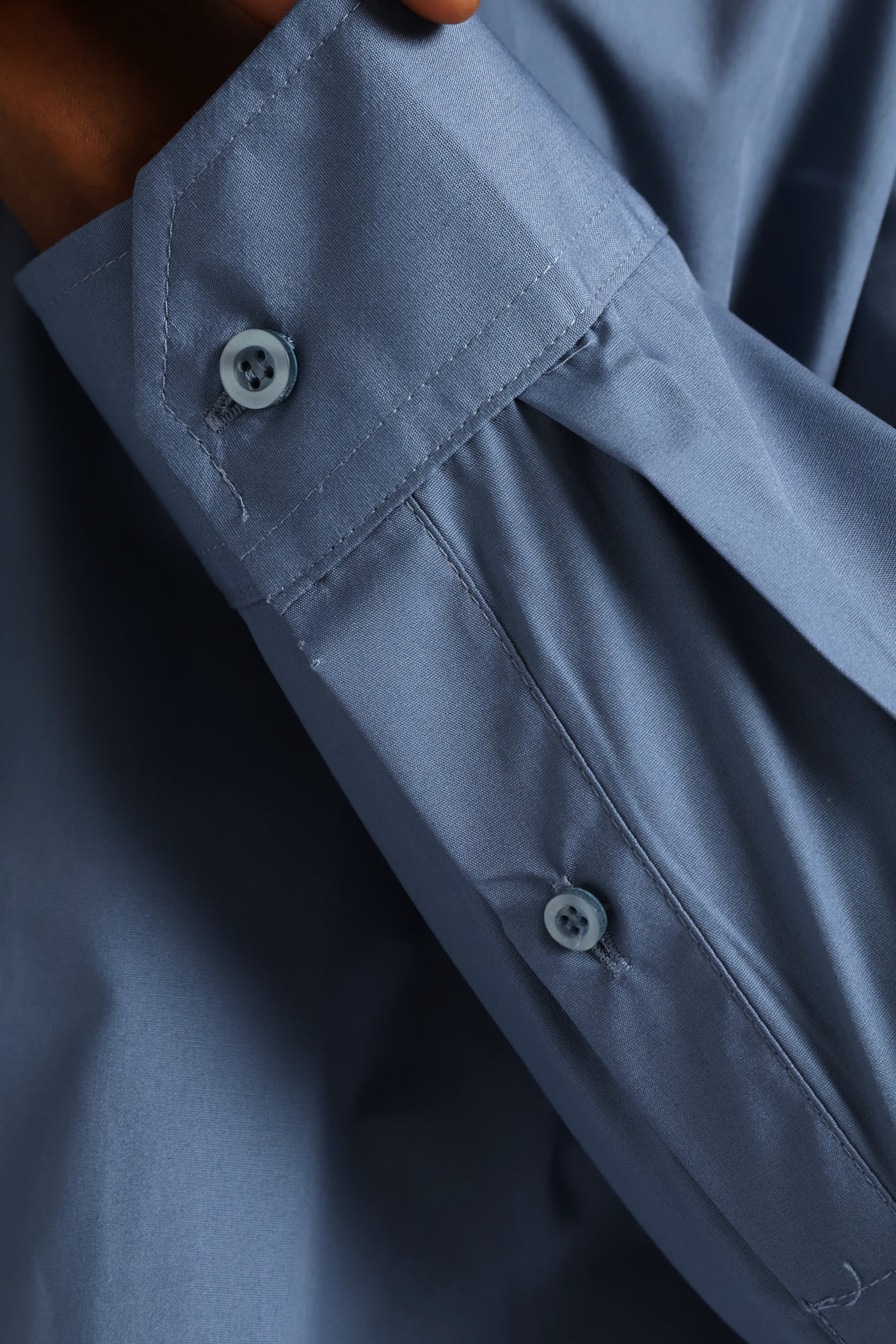 Easy Care Long Sleeve Shirt - Petrol - Image 5