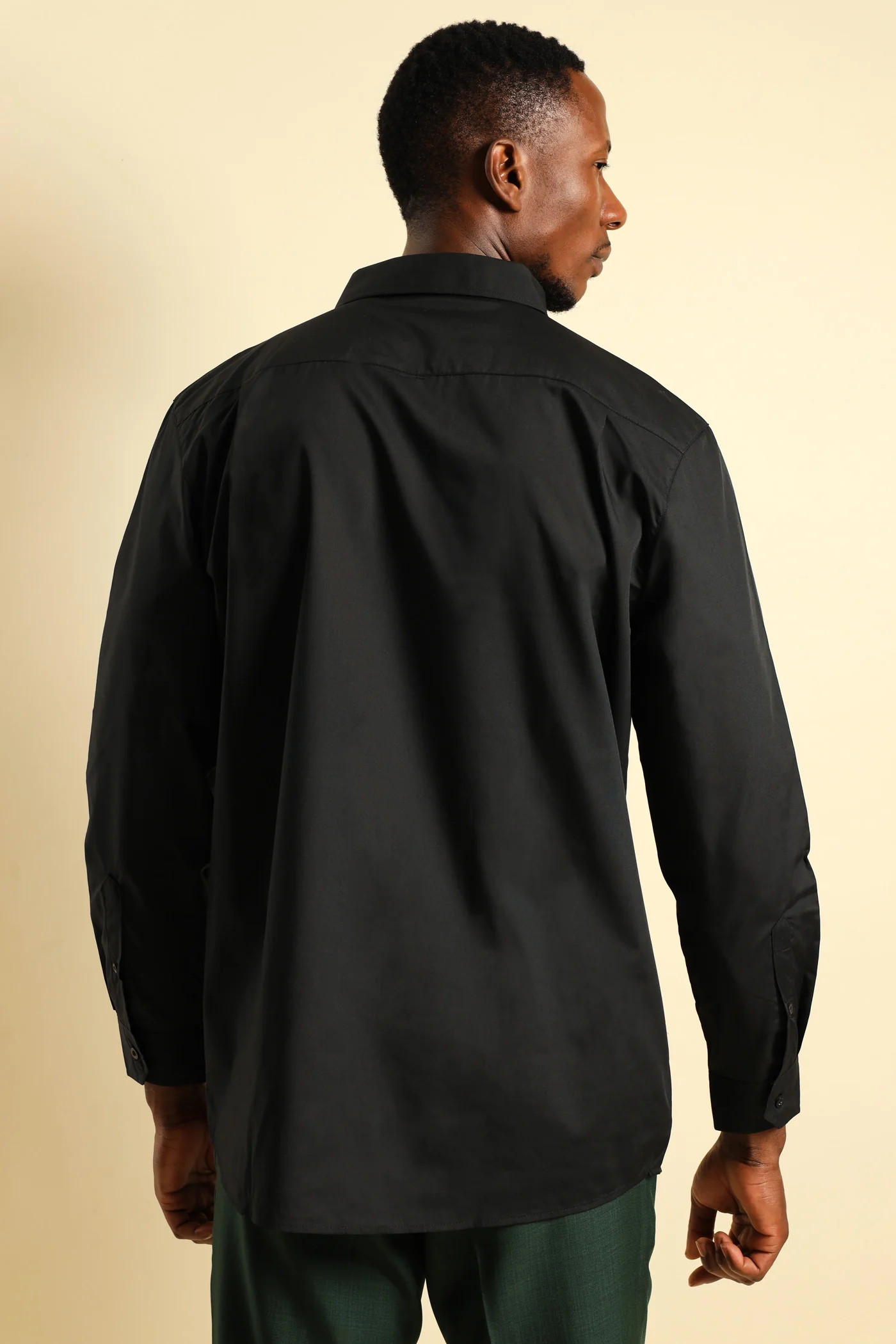 Easy Care Shirt - Black - Image 5