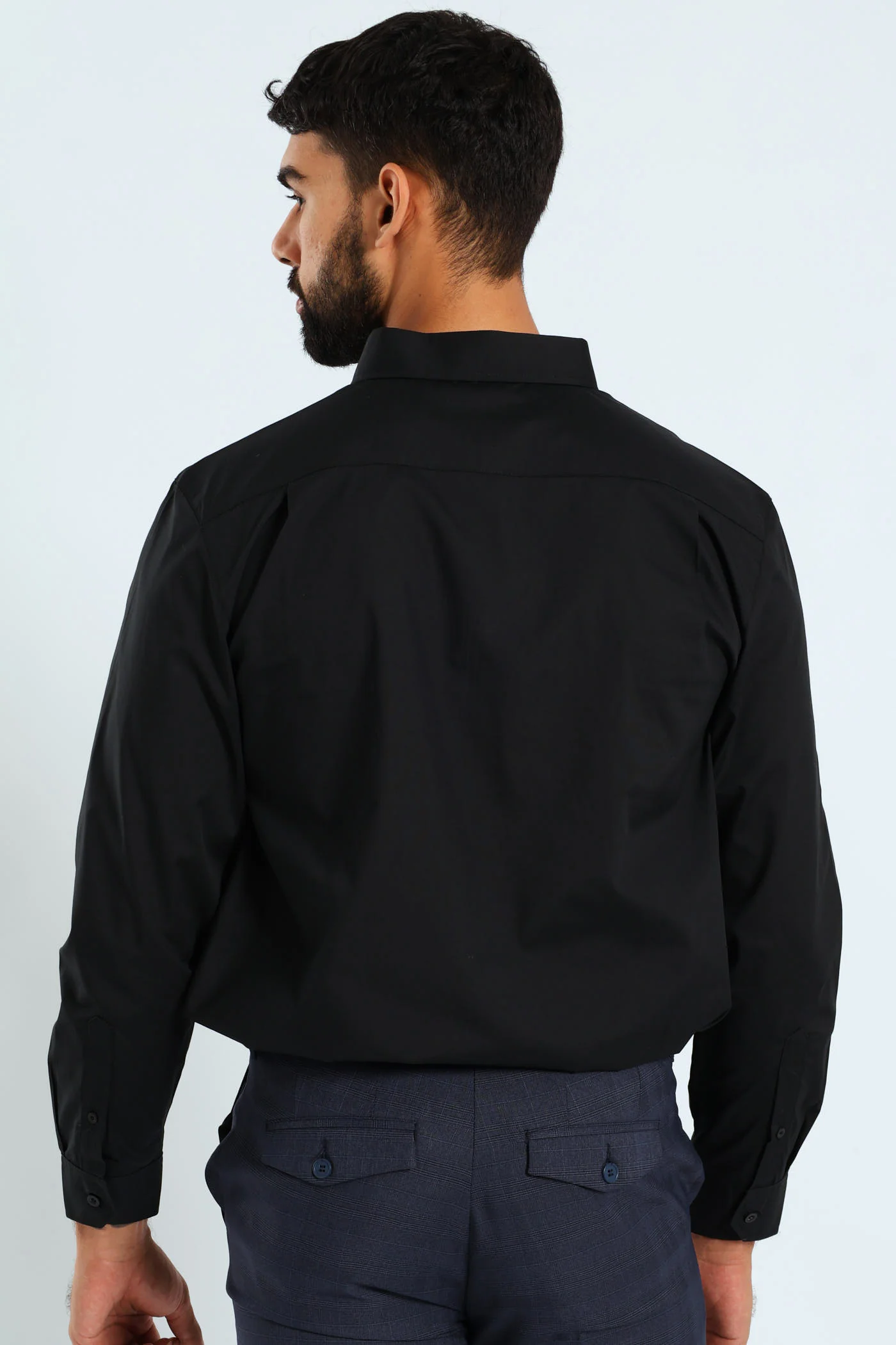 Easy Care Shirt - Black - Image 8