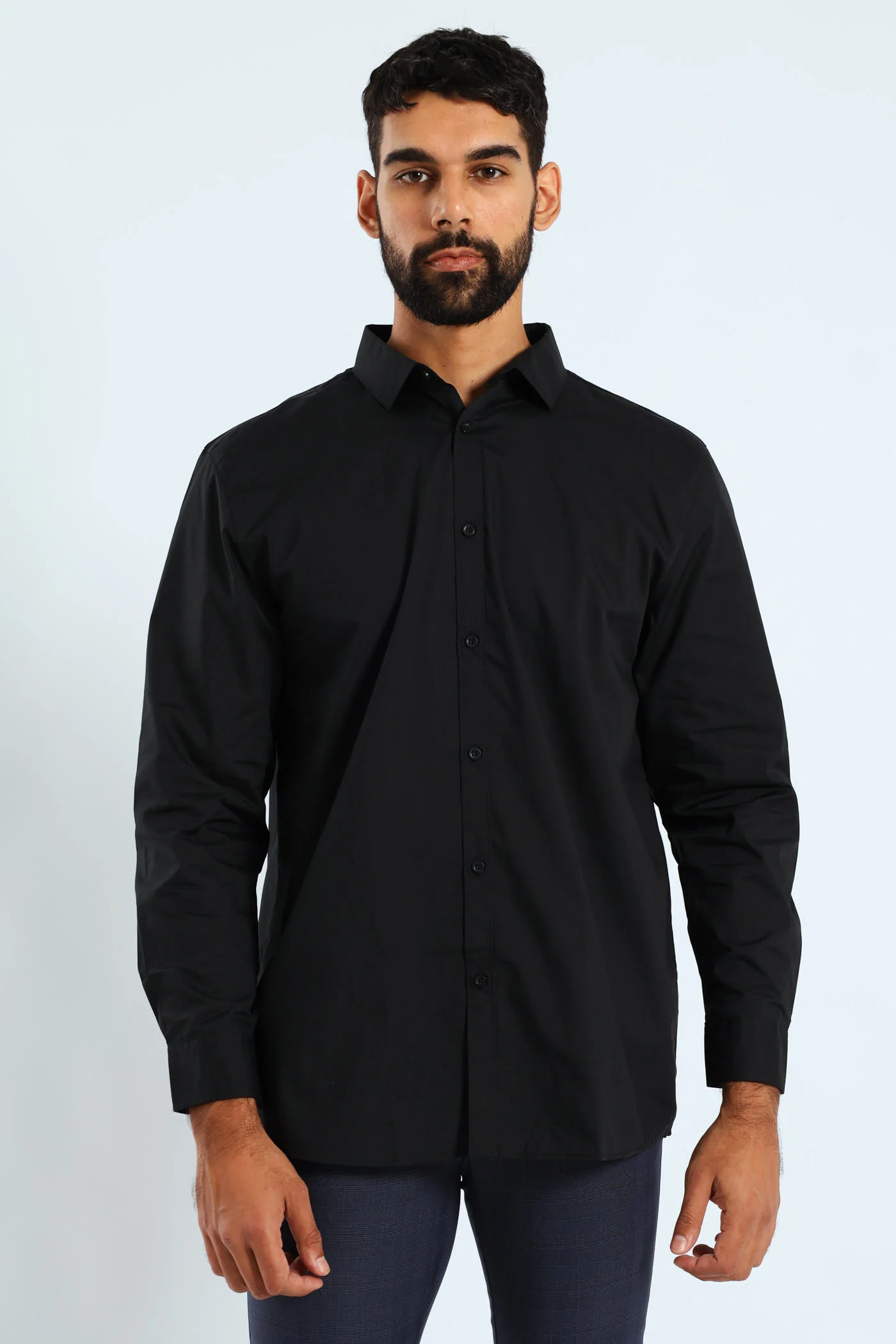 Easy Care Shirt - Black - Image 9