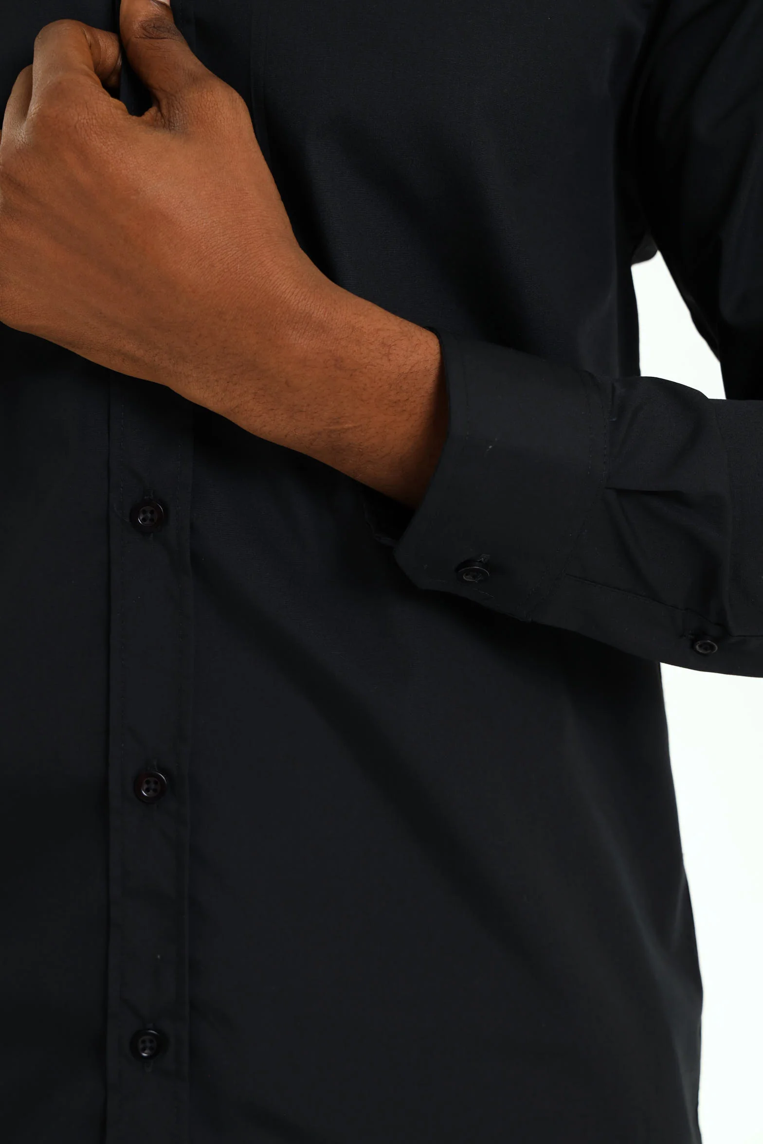 Easy Care Shirt - Black - Image 5