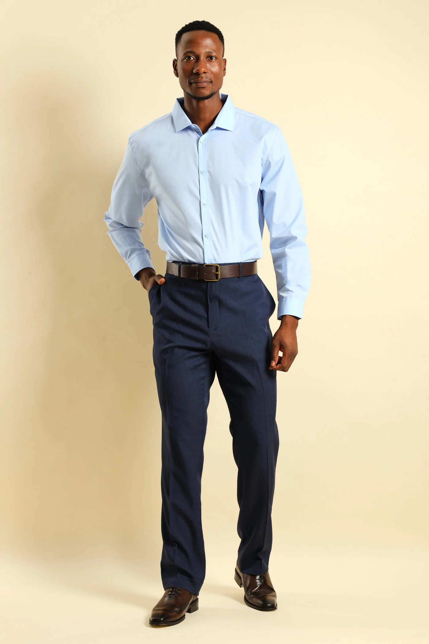Easy Care Shirt - Light Blue - Image 5