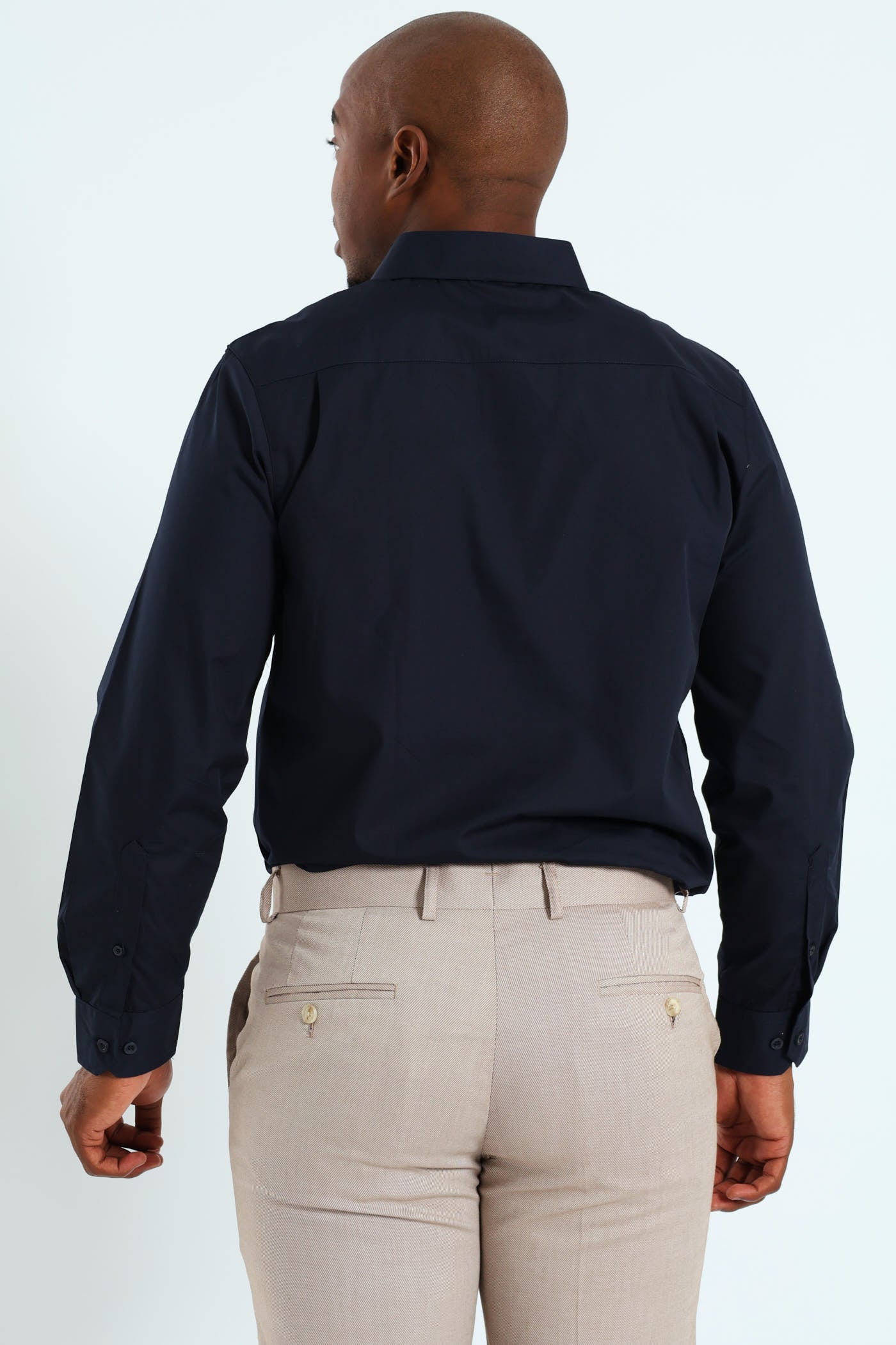 Easy Care Shirt - Navy - Image 4
