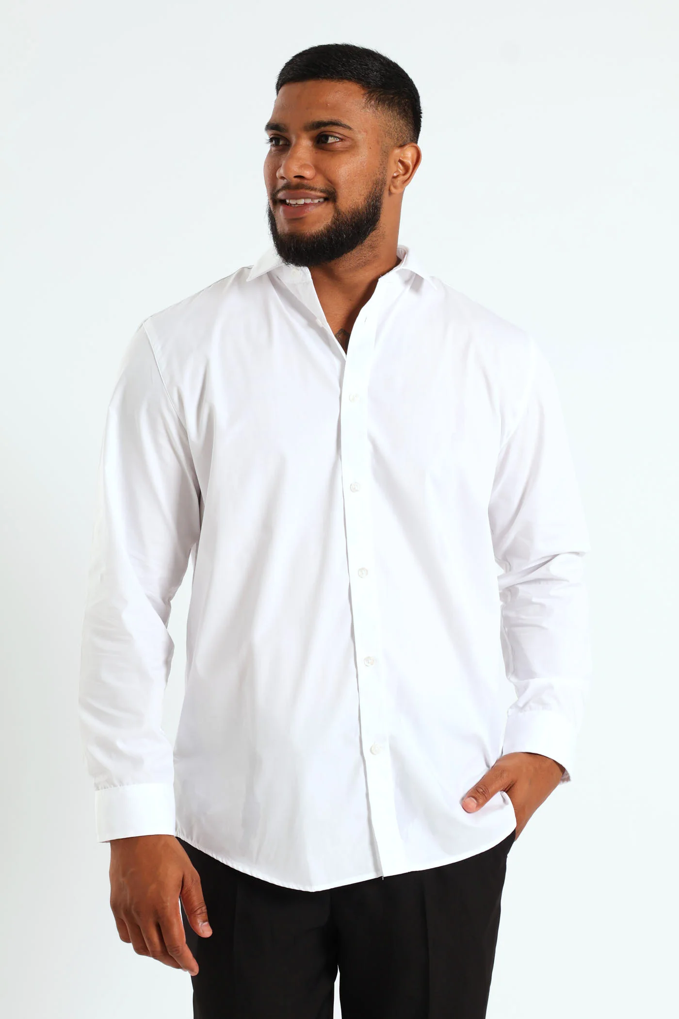 Easy Care Shirt - White - Image 5