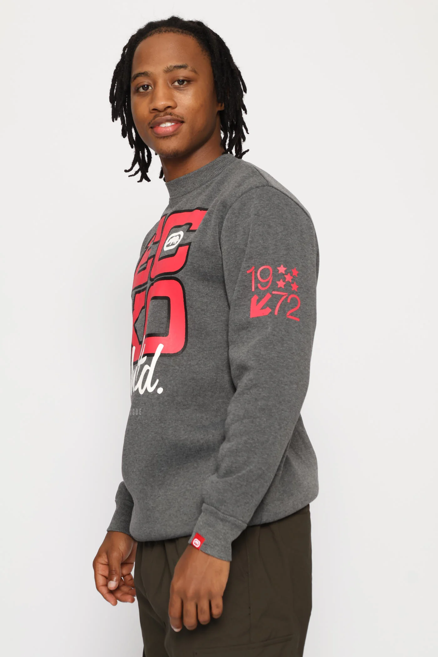 Ec Ko Crew Top - Charcoal - Image 2