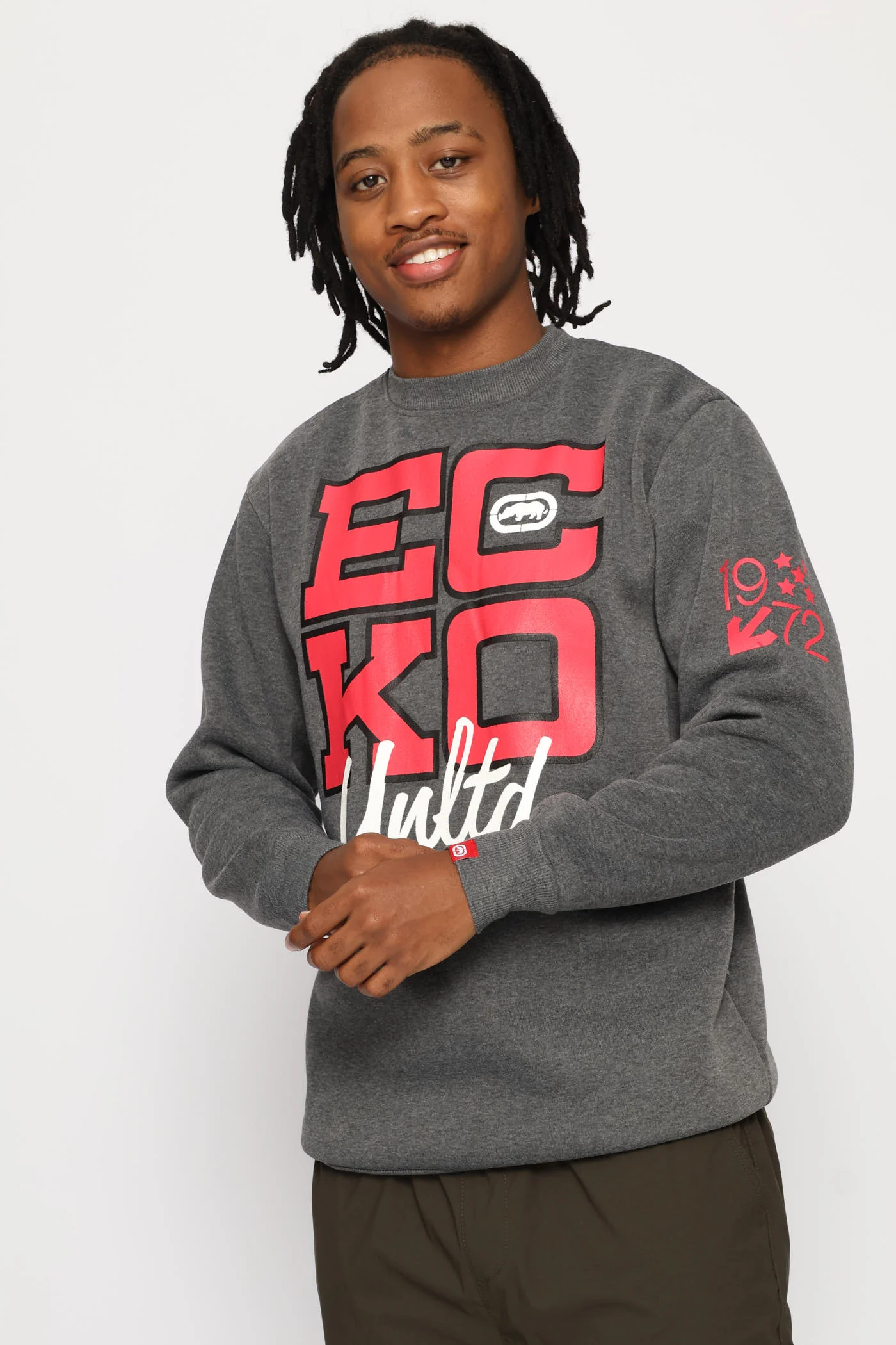 Ec Ko Crew Top - Charcoal - Image 4