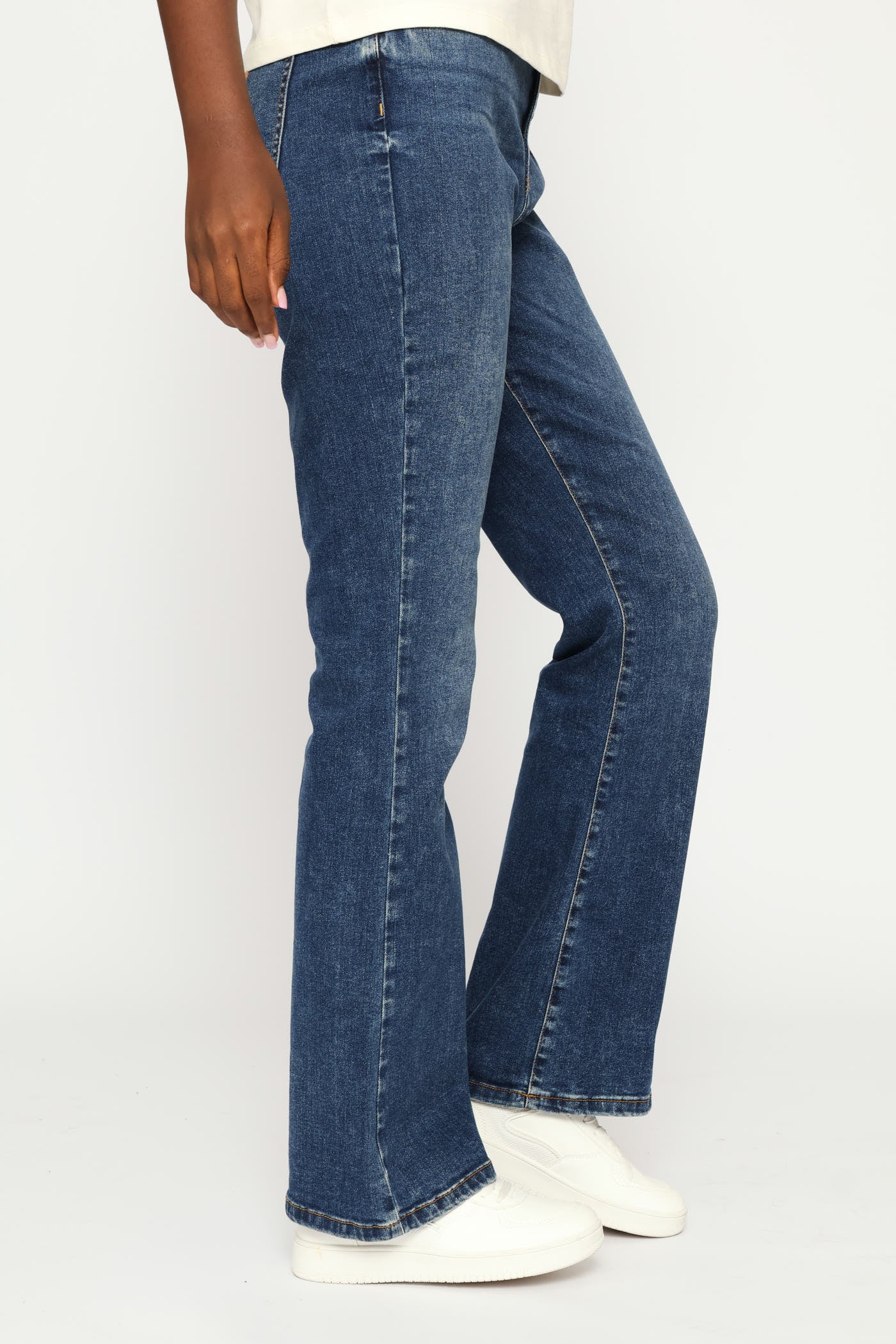 Eco Dark Wash Sexy Flare Jean - Image 3