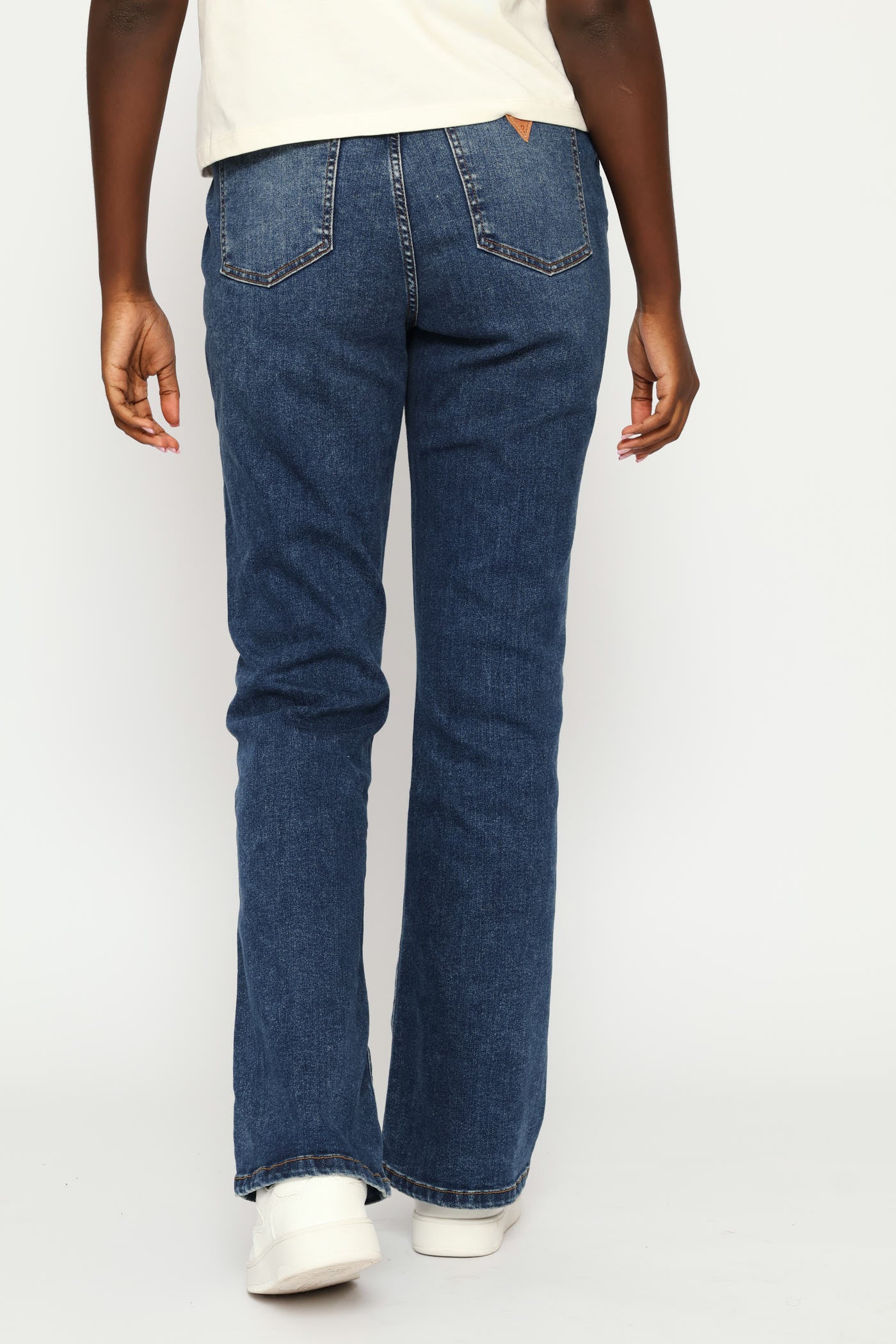 Eco Dark Wash Sexy Flare Jean - Image 4